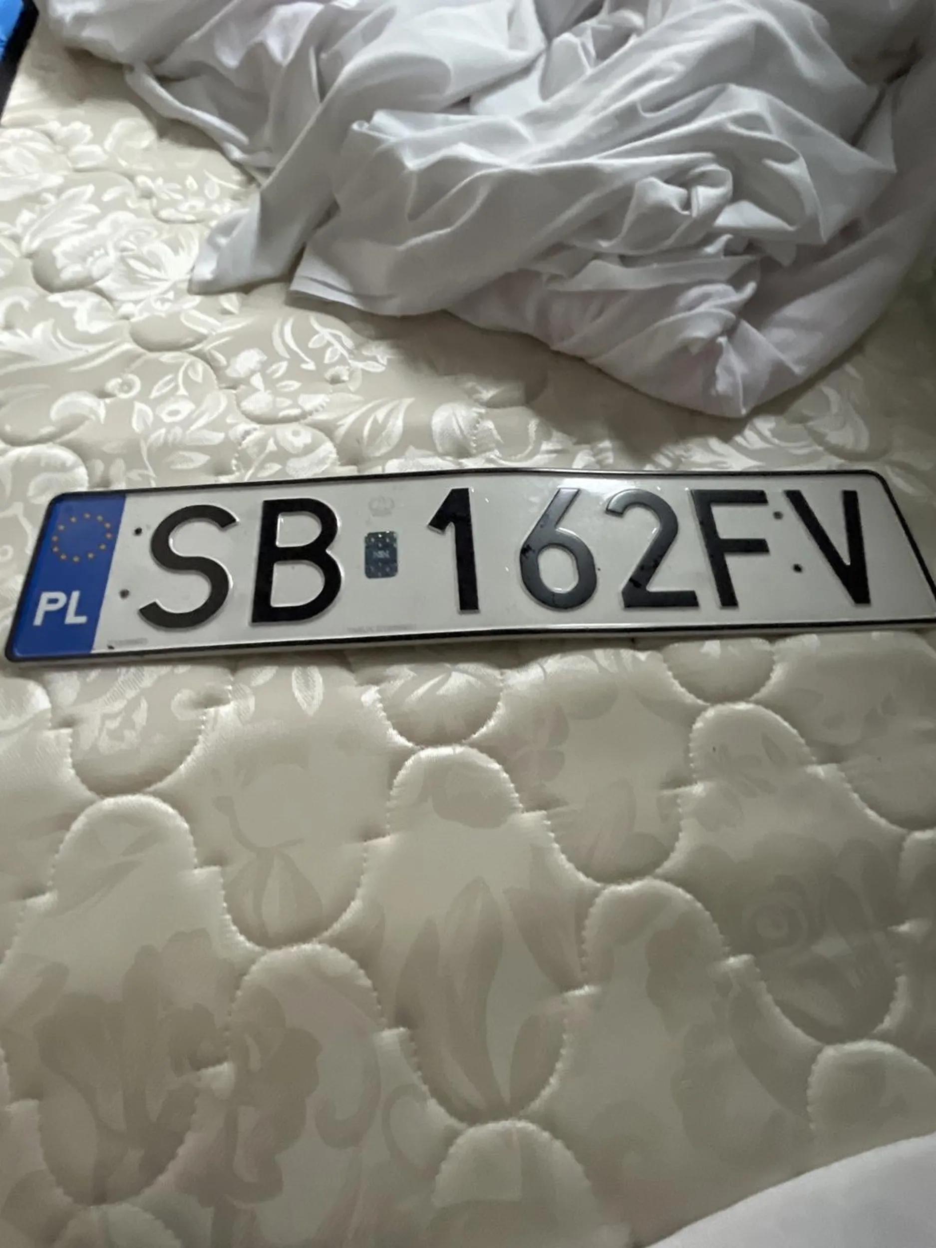 chory pojeb zgubił rejestrację