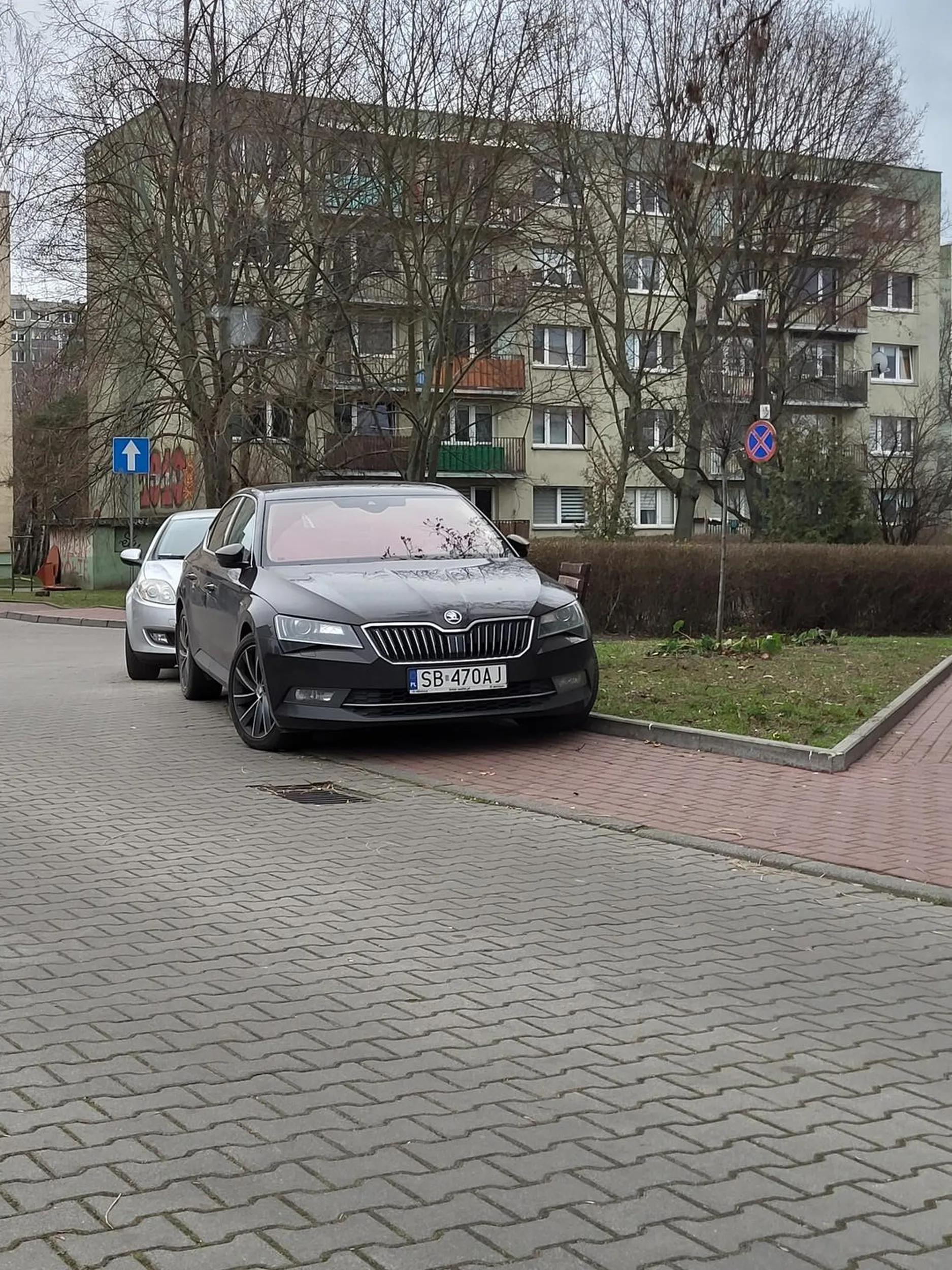 Parkowanie w strefie zamieszkania jest dozwolone tylko w wyznaczonych do tego miejscach. Chodnik to nie wyznaczone miejsce parkingowe.