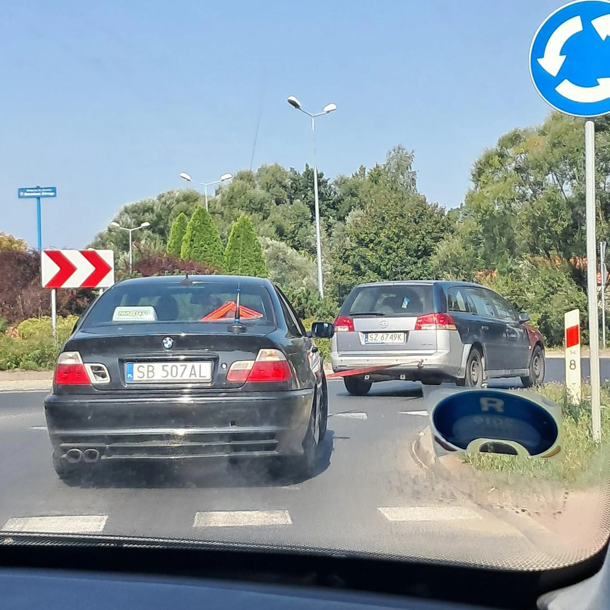 Fajne "FAKE TAXI,, cfell choluje auto przez ponad 5 km
