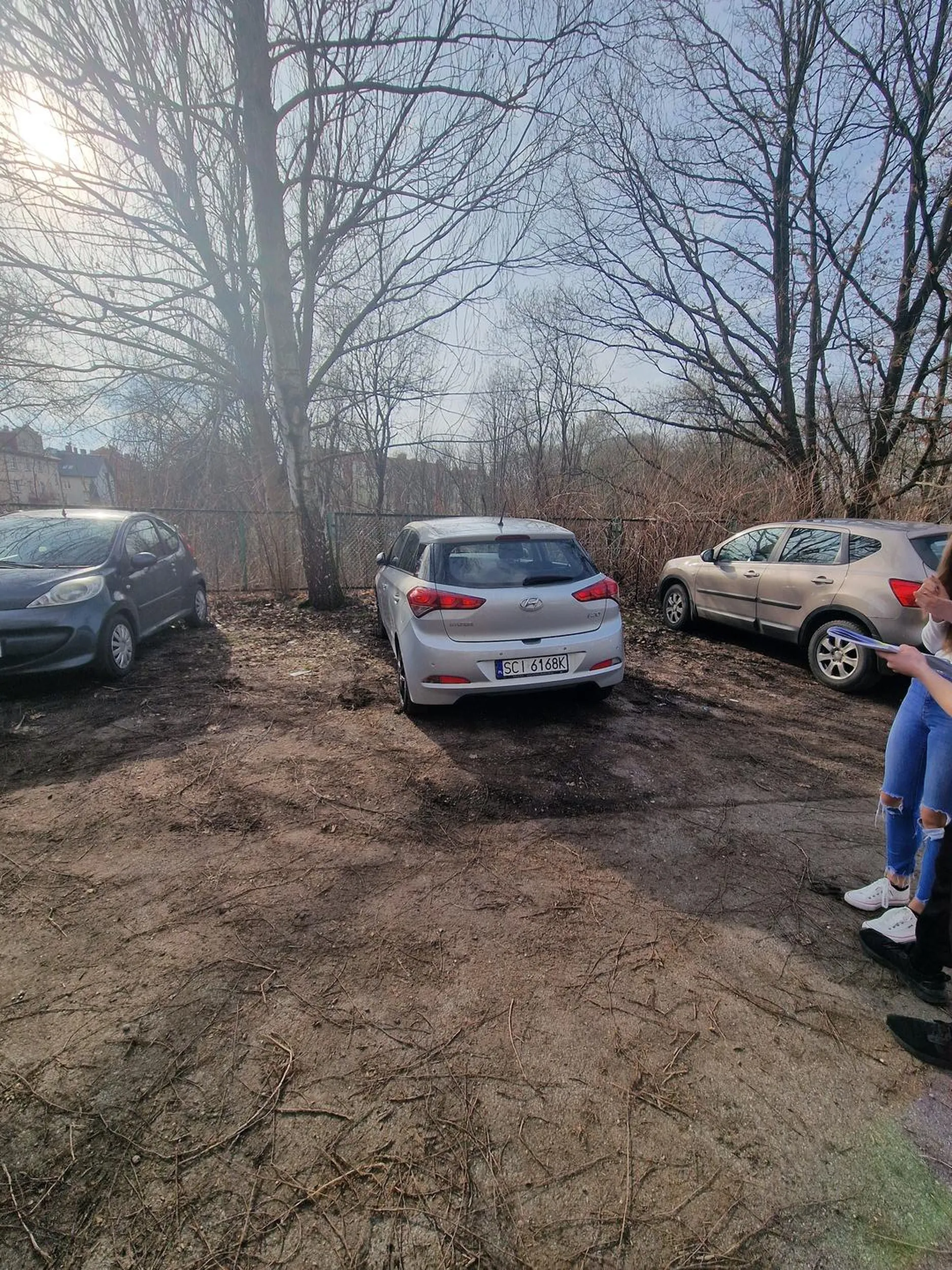 Kierowca nie potrafi parkować