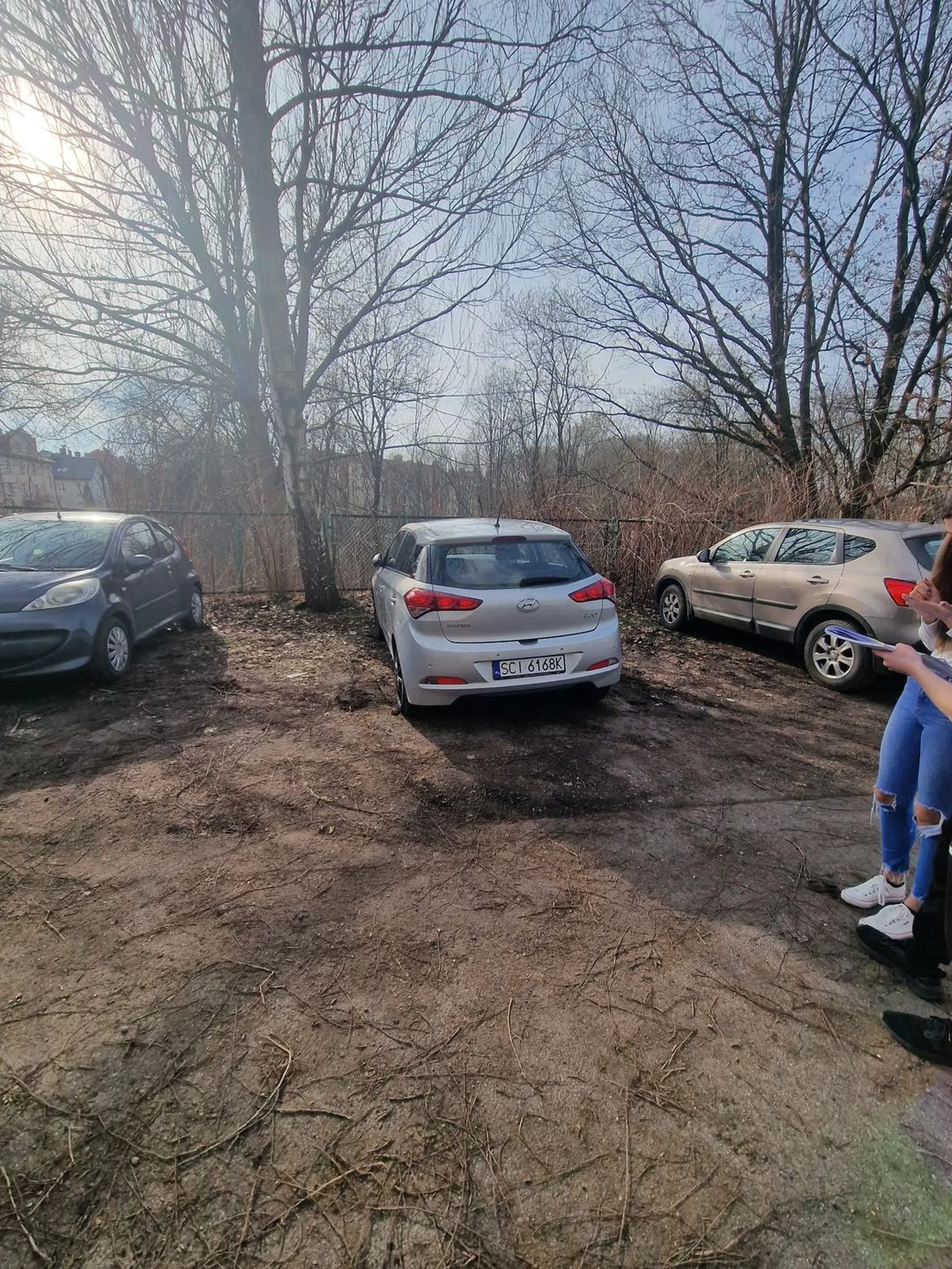 Kierowca nie potrafi parkować