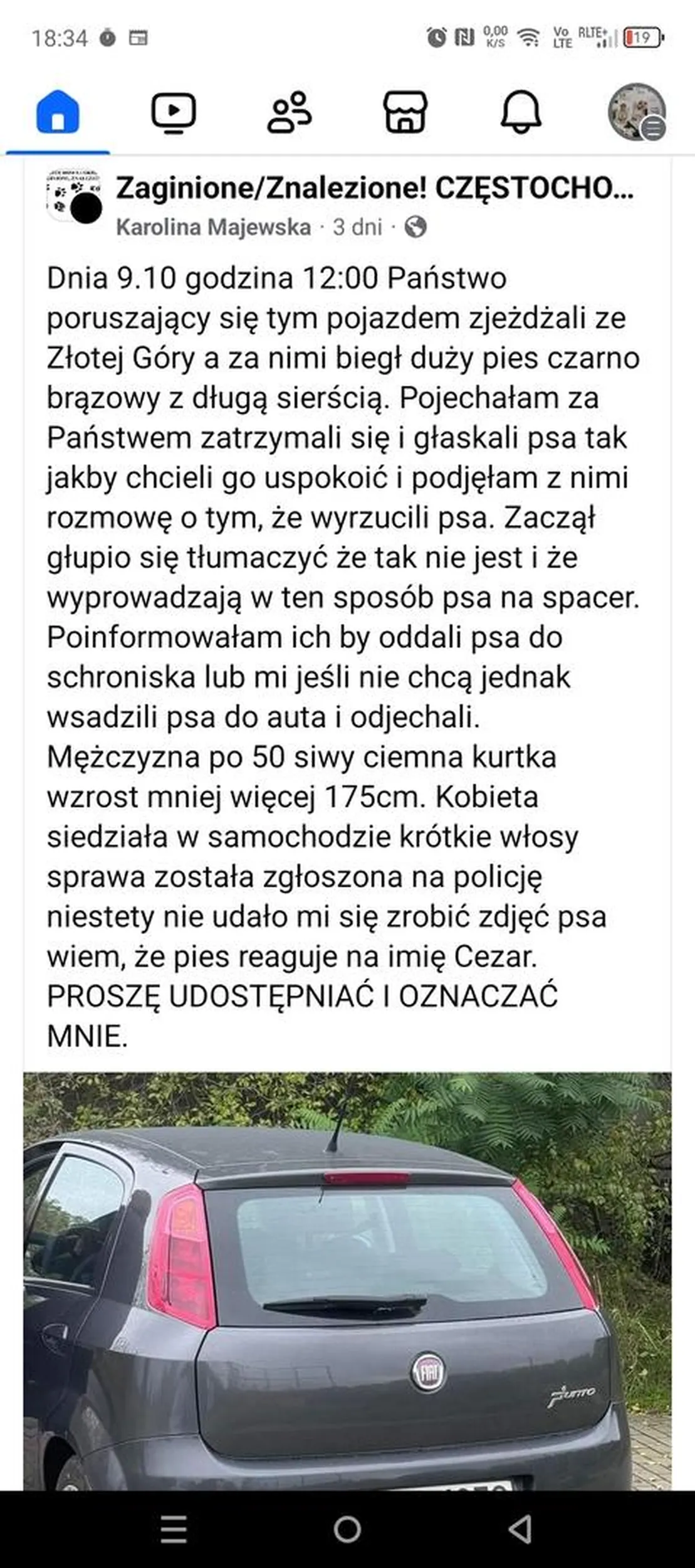 Państwo chcieli pozbyć się psa. Info na zdjeciach
