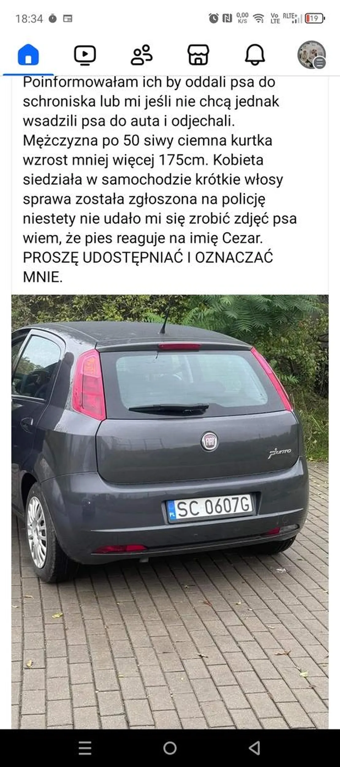 Państwo chcieli pozbyć się psa. Info na zdjeciach