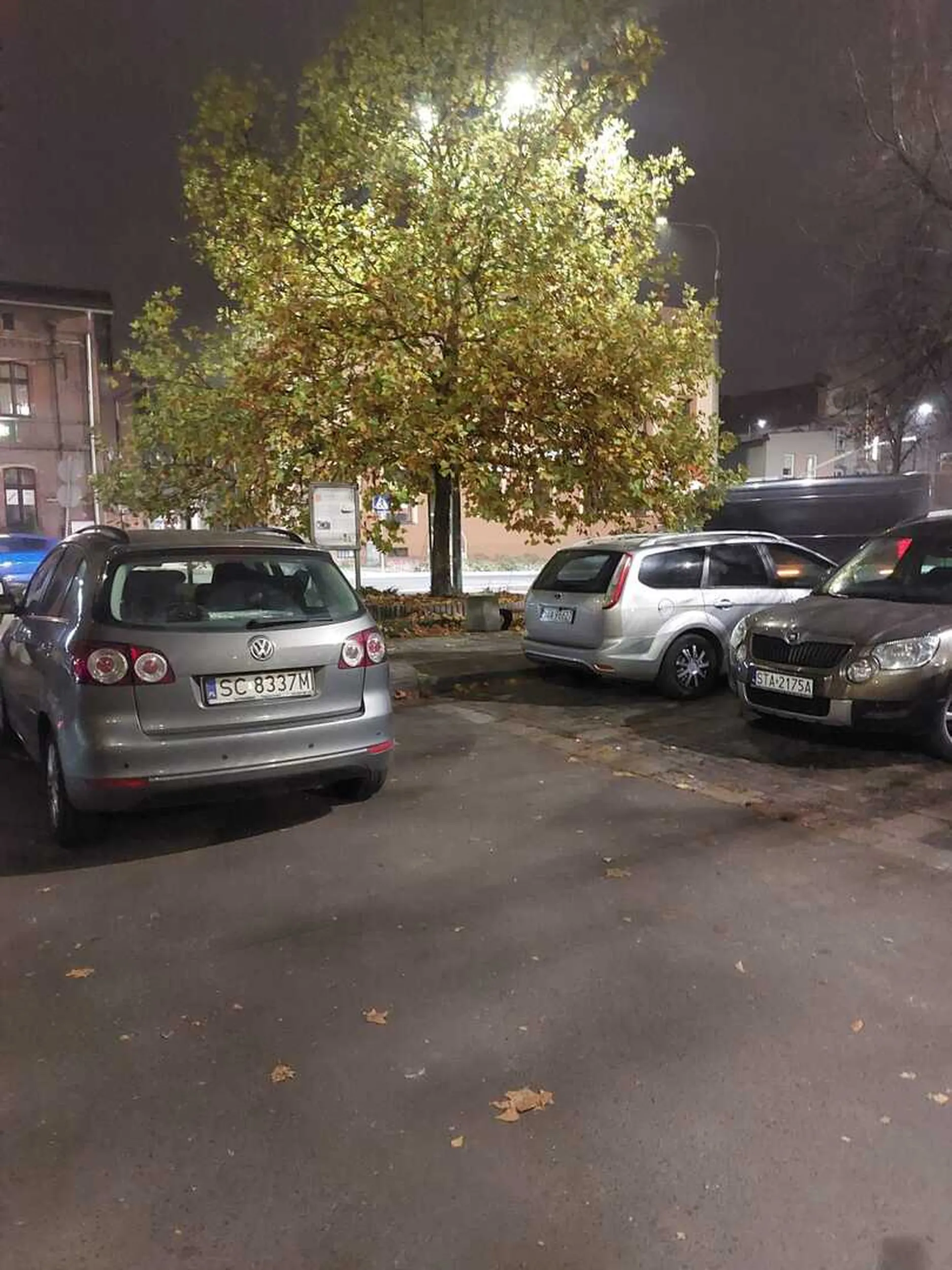 Jak widać  parkowanie nie jest mocną  stroną.