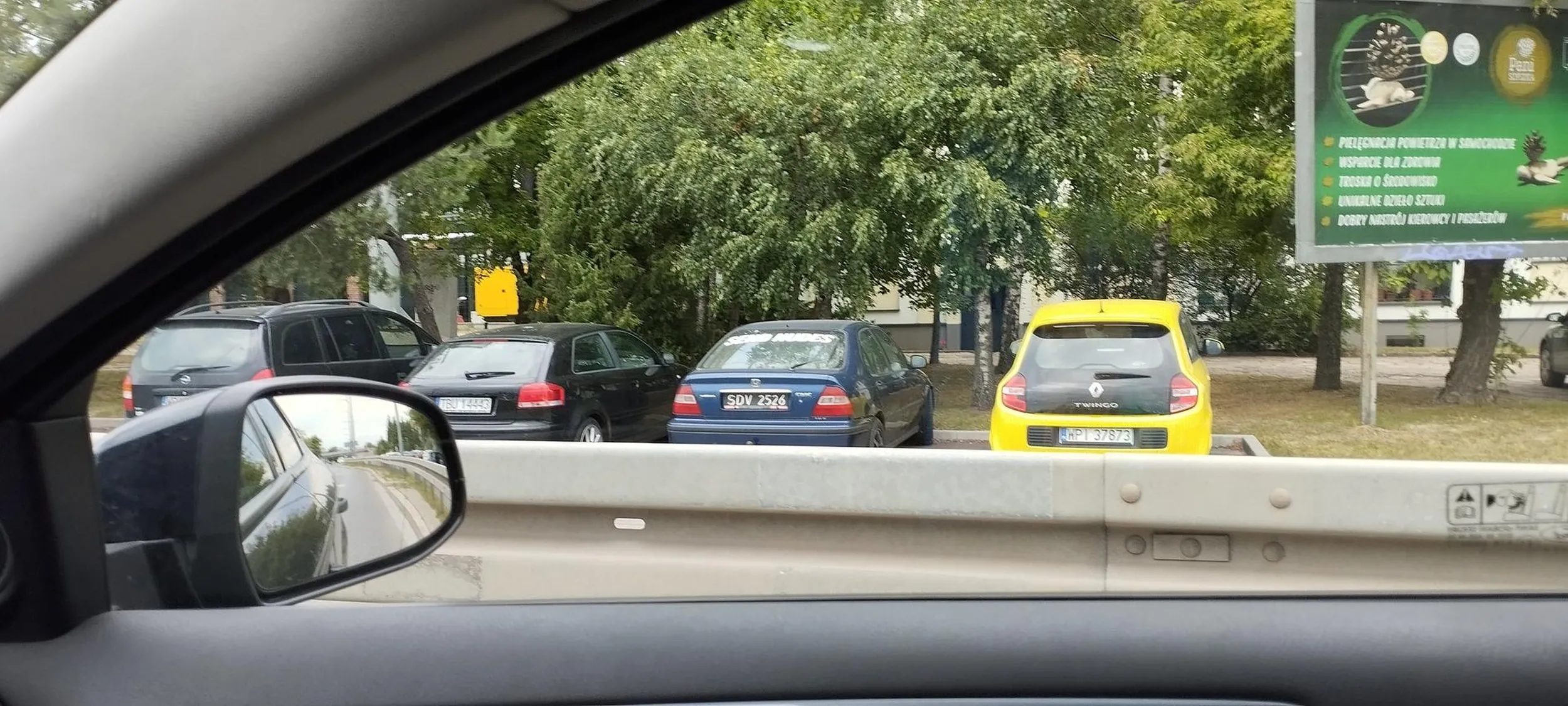 Pozdrawiam jeszcze czarne blachy widok rzadki