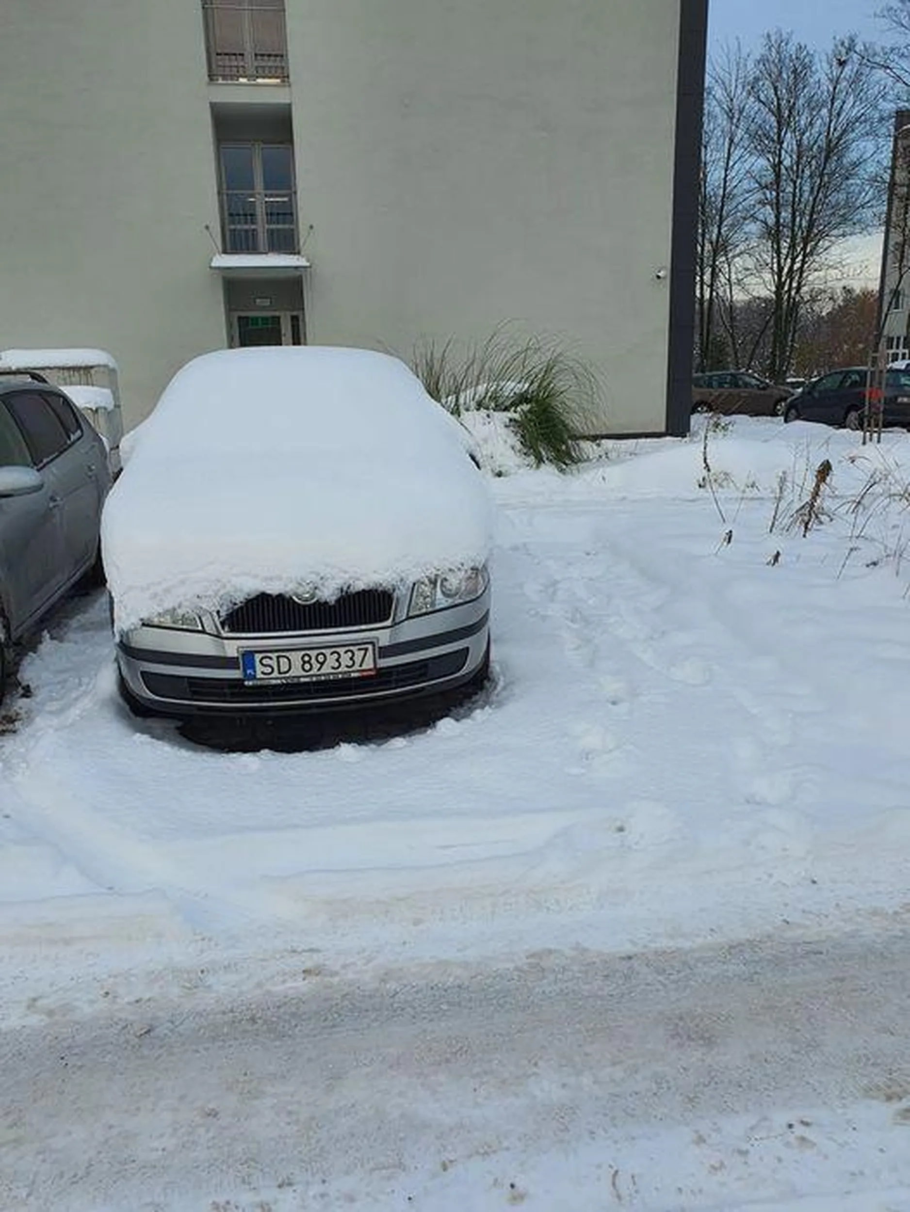 Wybitnie aspołeczny człowiek, na parkingu gdzie miejsc jest bardzo mało (30-kilka na ponad 300 osób) parkuje na dwóch zostawiając 1,5m wolnego od krawężnika.