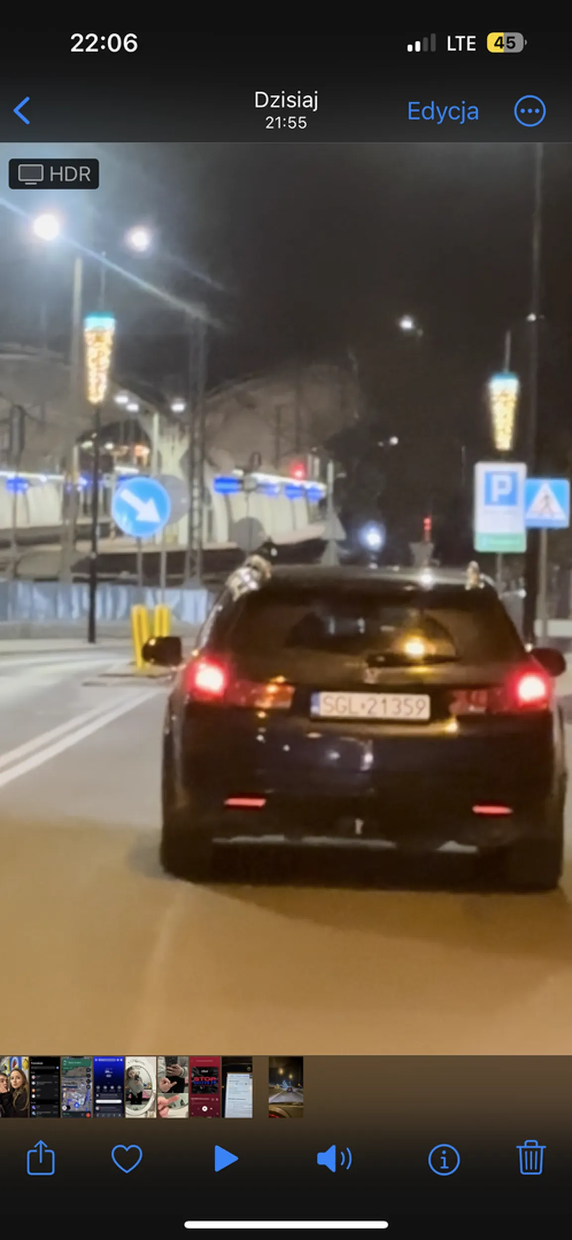 Kierowca bez mózgu totalna pała i paruwa. Nagrania za powodowanie wypadku zostaly nagrane