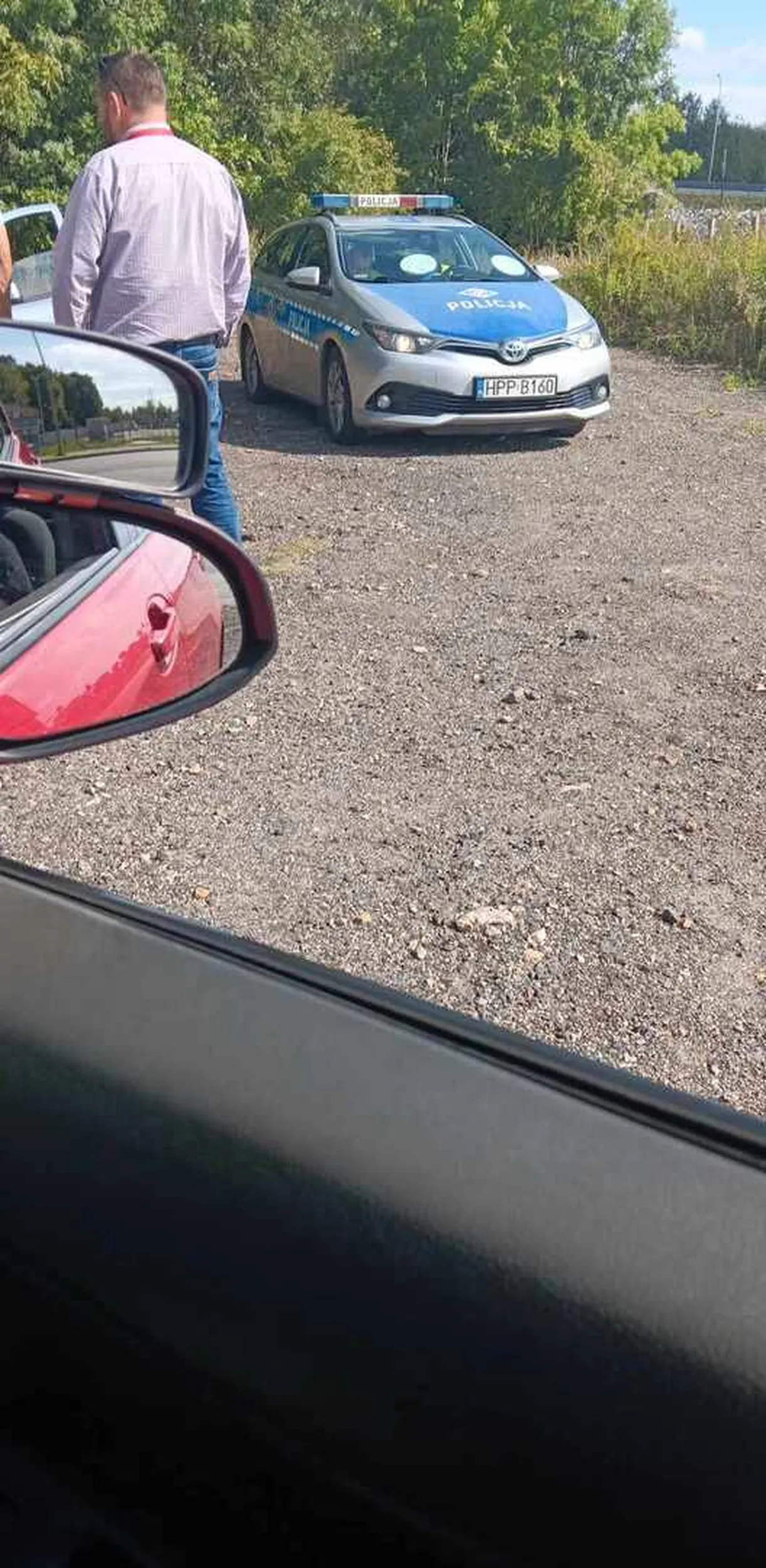 -rep wpierdolił się we mnie na egzaminie na prawo jazdy, nie polecam dziadka z opla