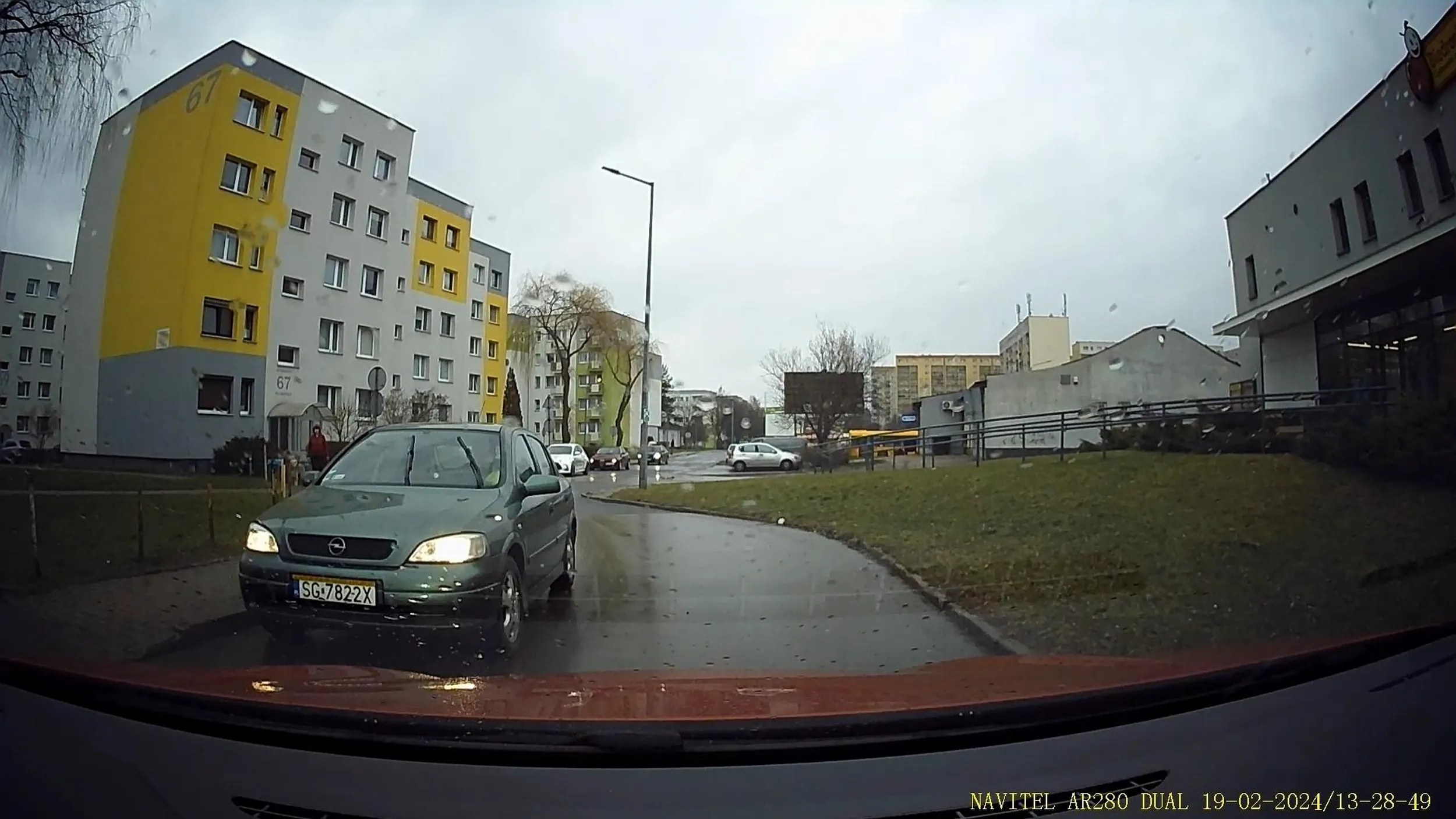 Gliwicki szmaciarz jedzie na czołówkę bo nie wiem co oznaczają znaki