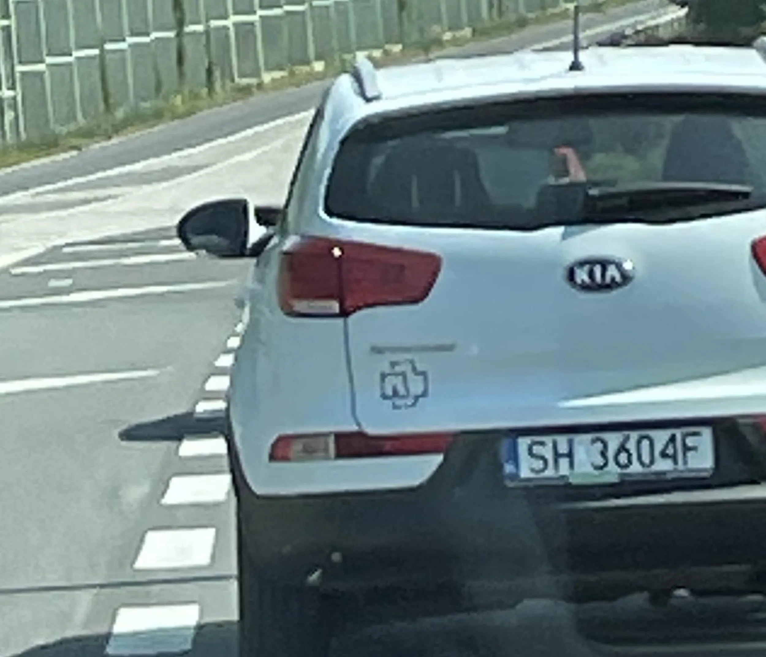 Pozdrawiam super naklejka