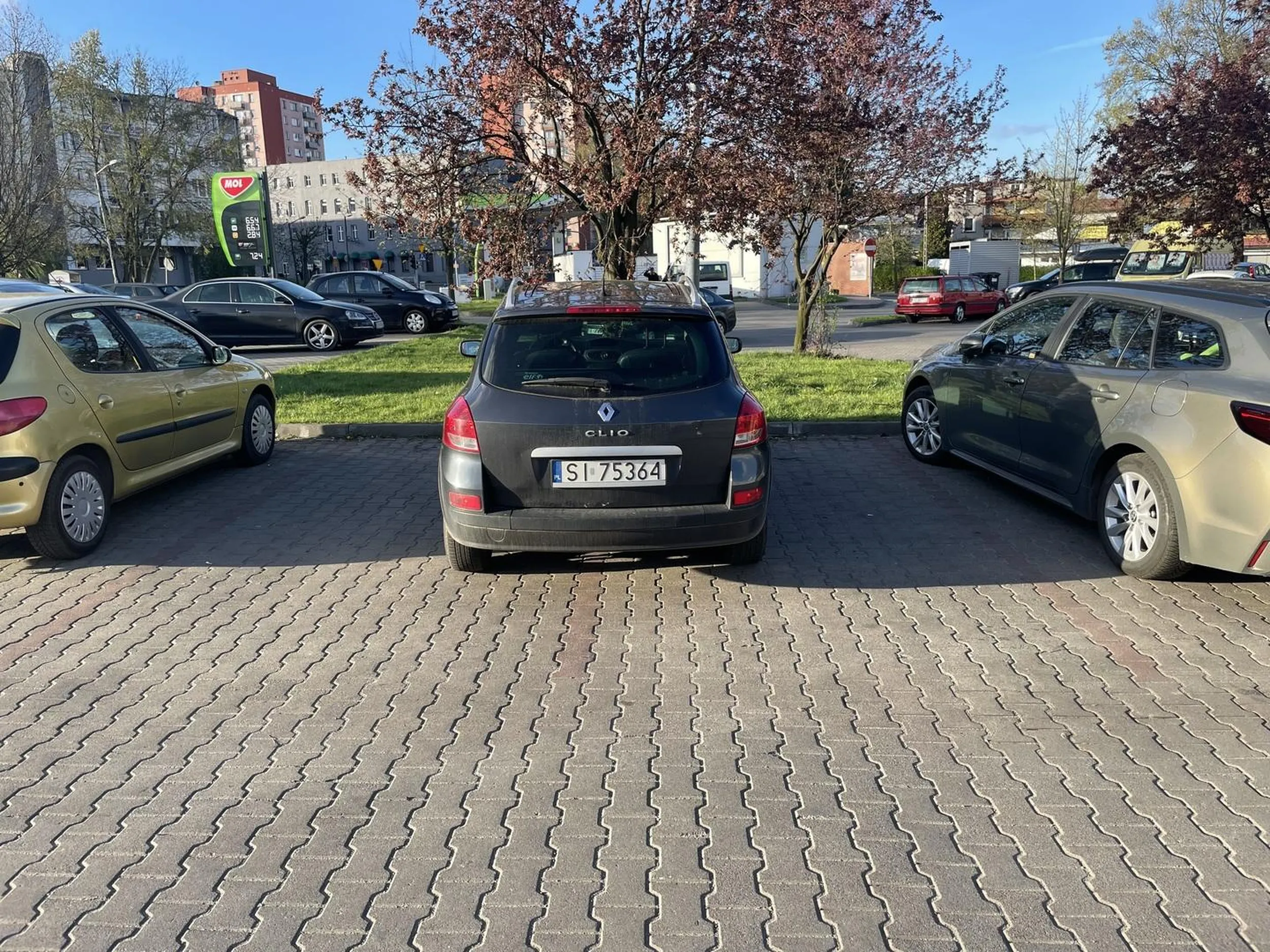 Wybitne zdolności parkowania, czapki z głów