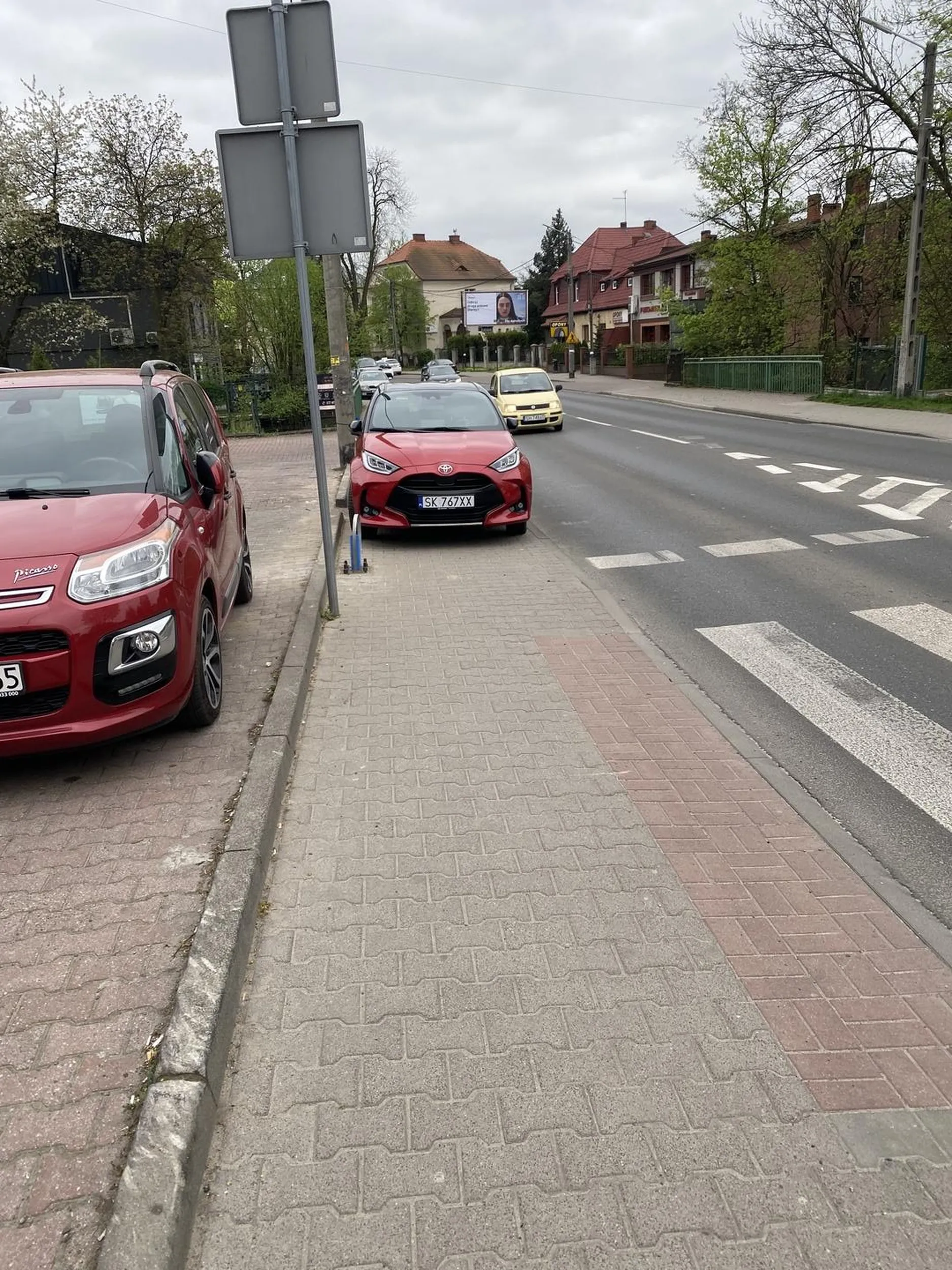 Pozdrawiam serdecznie amebę parkingową. Piotrowicka 75, Katowice