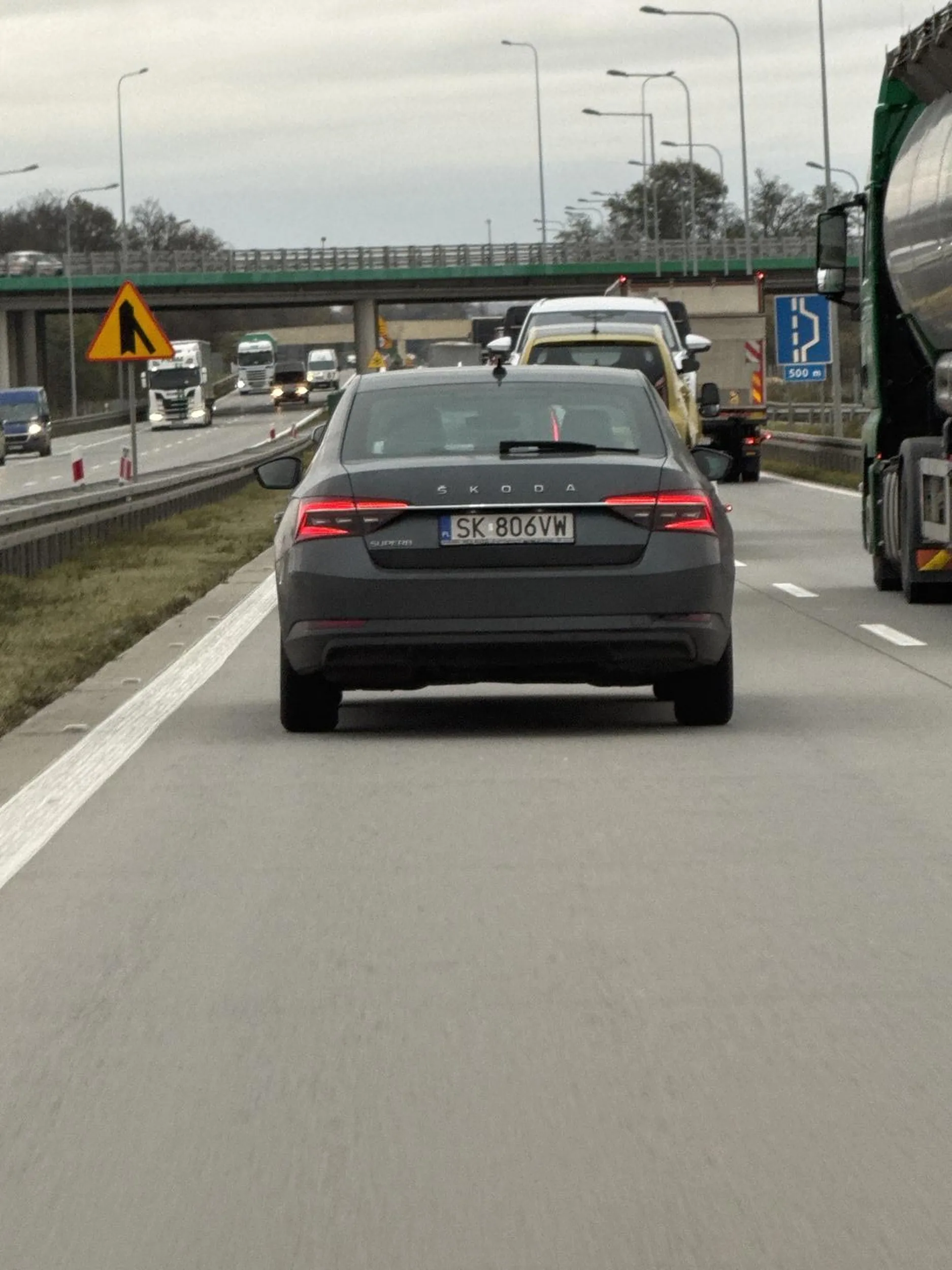 Kre*yn nie umie się zachować na A4 bu*ak