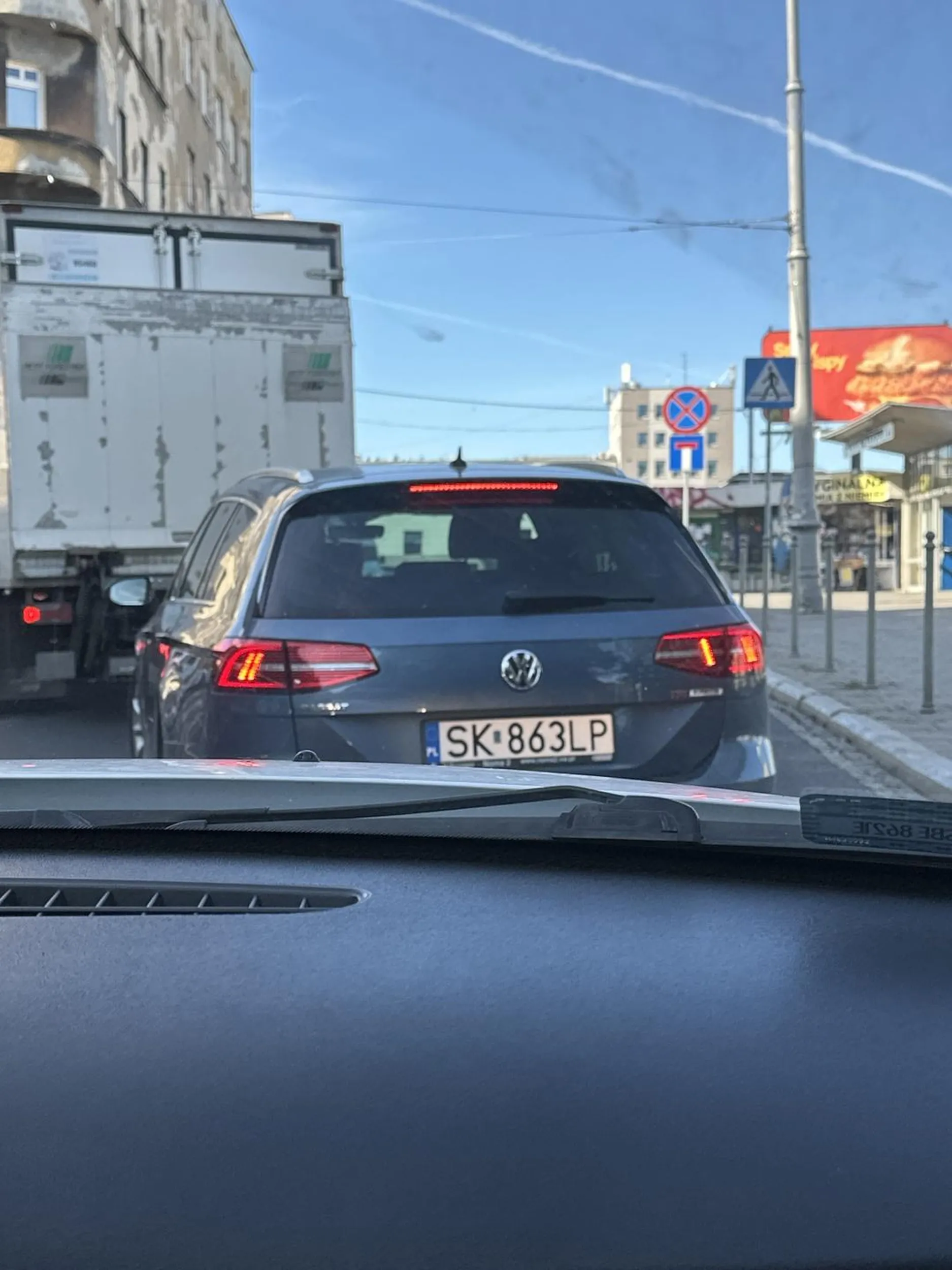 Wymuszenie pierwszeństwa po czym miał pretensje