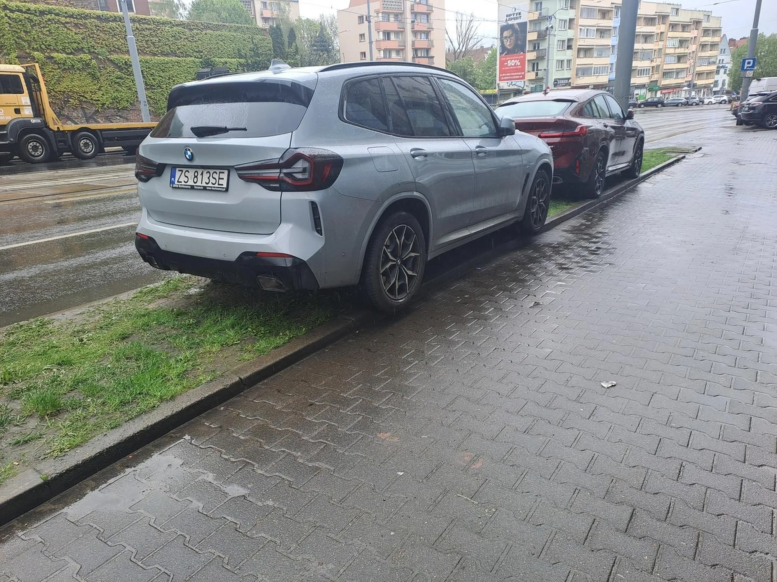 The Burak brothers meeting. Szczecin ul. Wyszyńskiego. Drugi to ZS 813SE