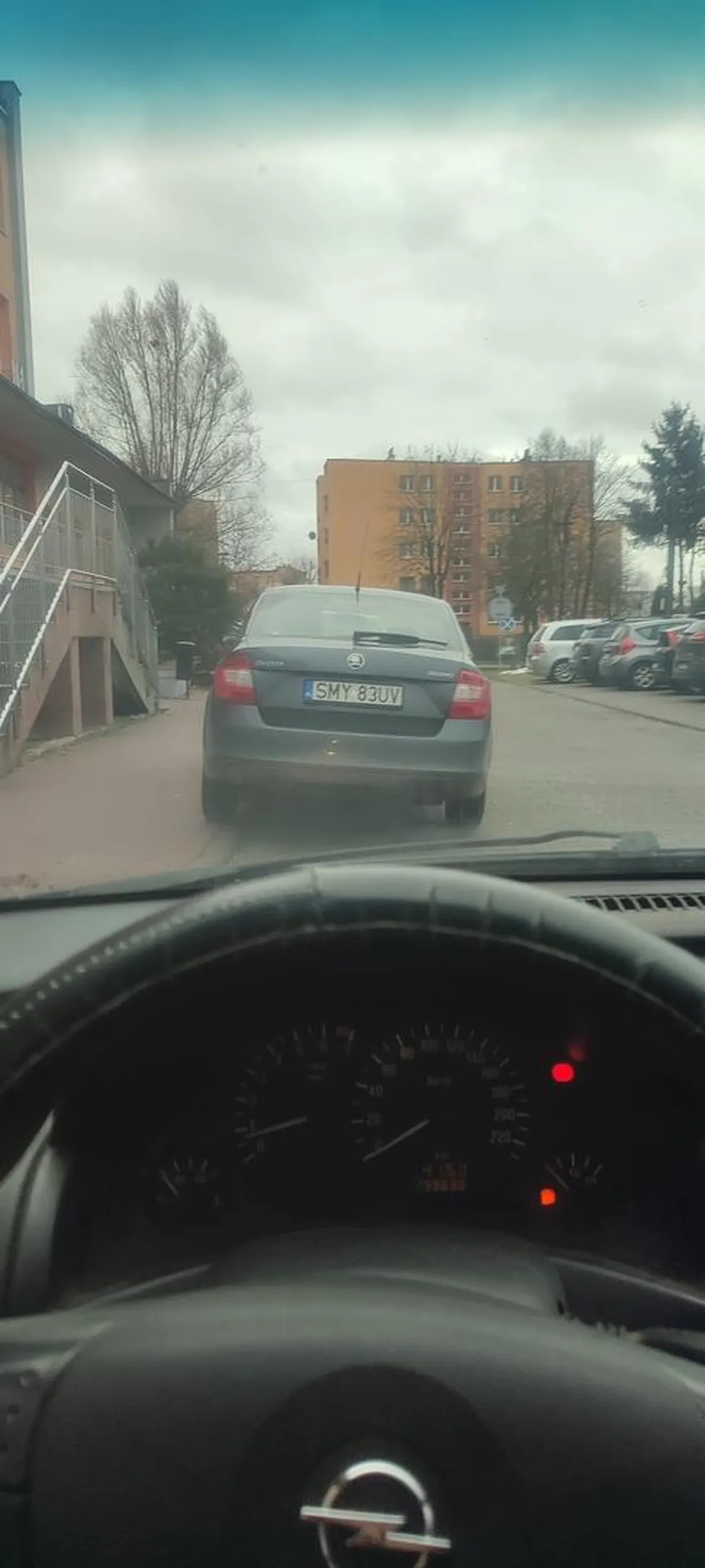 Skoda Rapid psiska jak nic