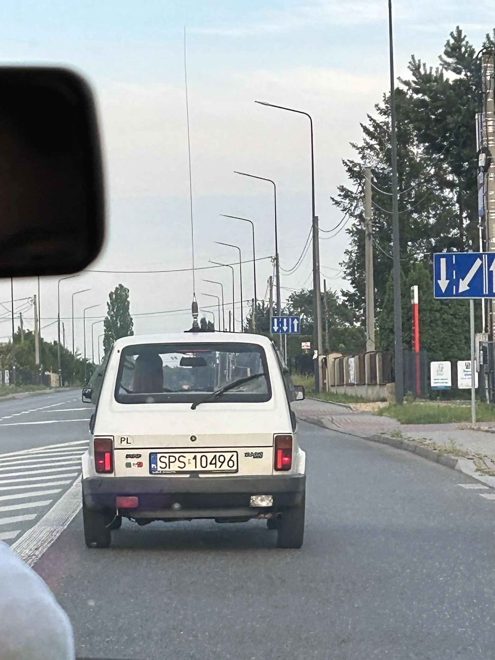 Trza było ta antena dłuższo se kupic