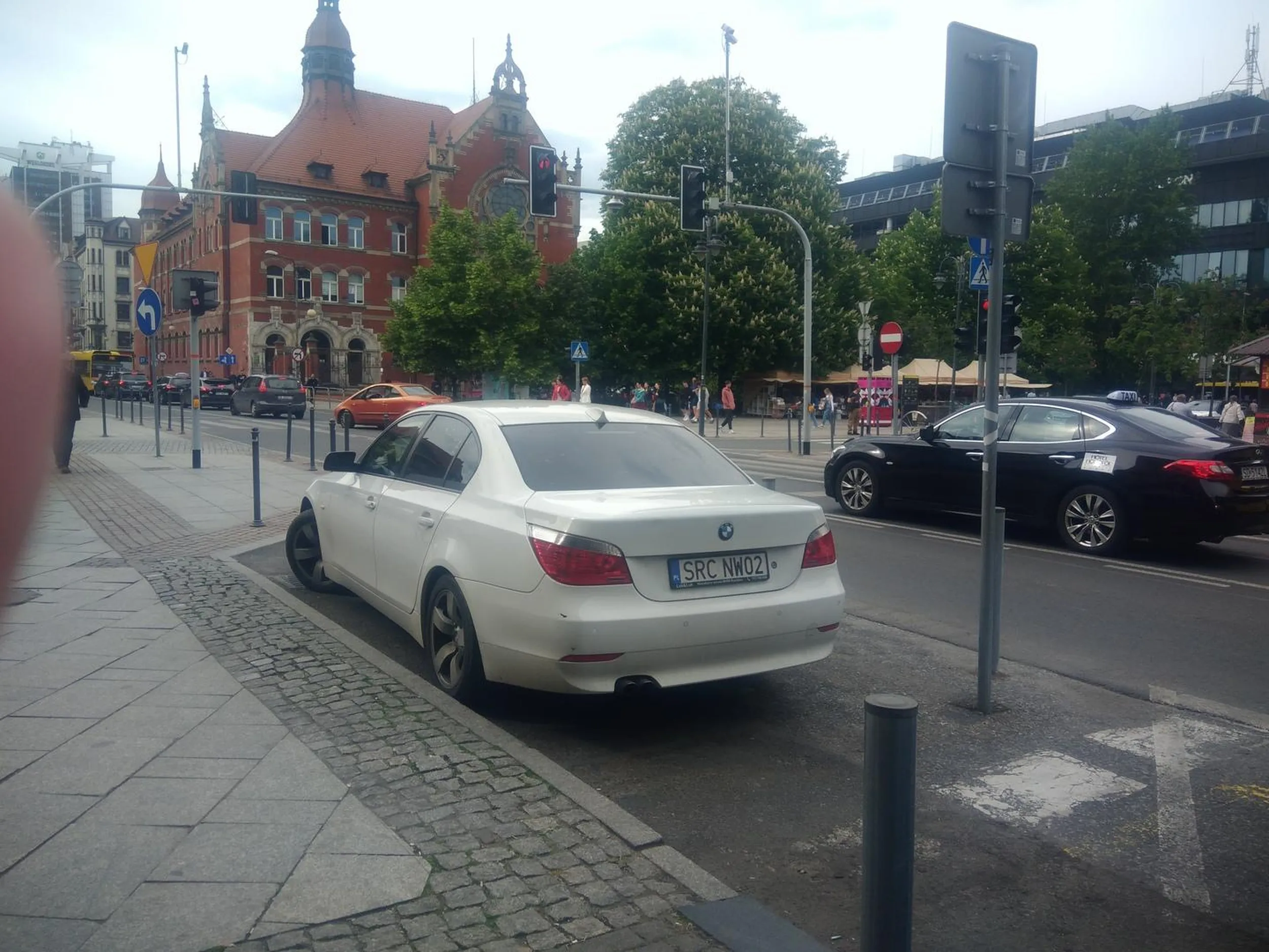 parkujacy cwaniak katowice ulica mickiewicza