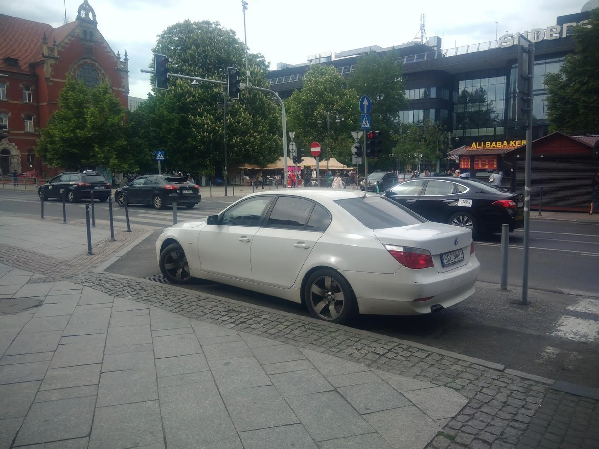 parkujacy cwaniak katowice ulica mickiewicza