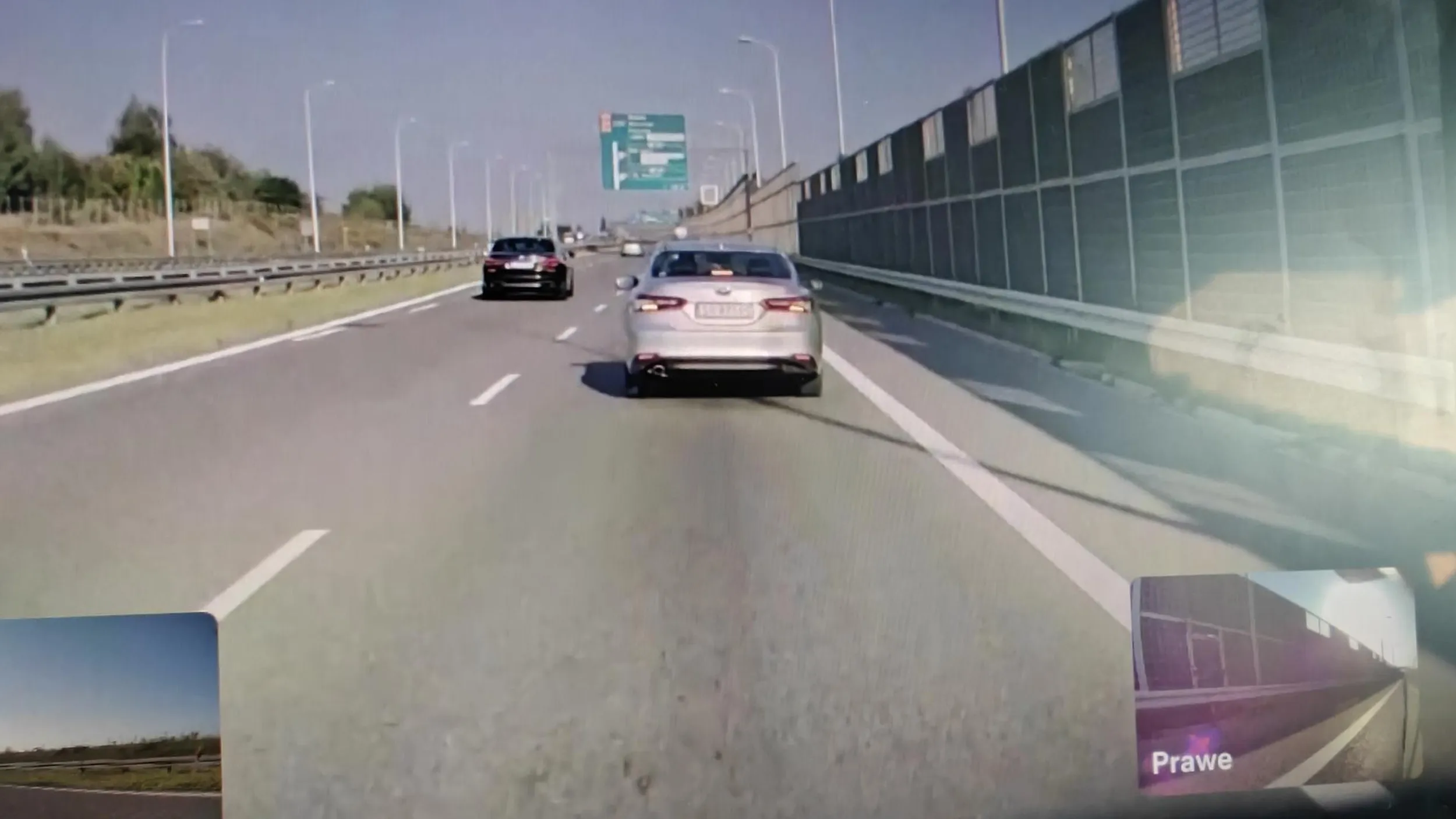 musi udowadniać wszystkim na drodze że jest najszybszy. Po wyprzedzeniu go strzelił zupełnie bez powodu focha, wyprzedził mnie i hamował przedemną na drodze ekspresowej. Zakompleksiony synek mamusi...