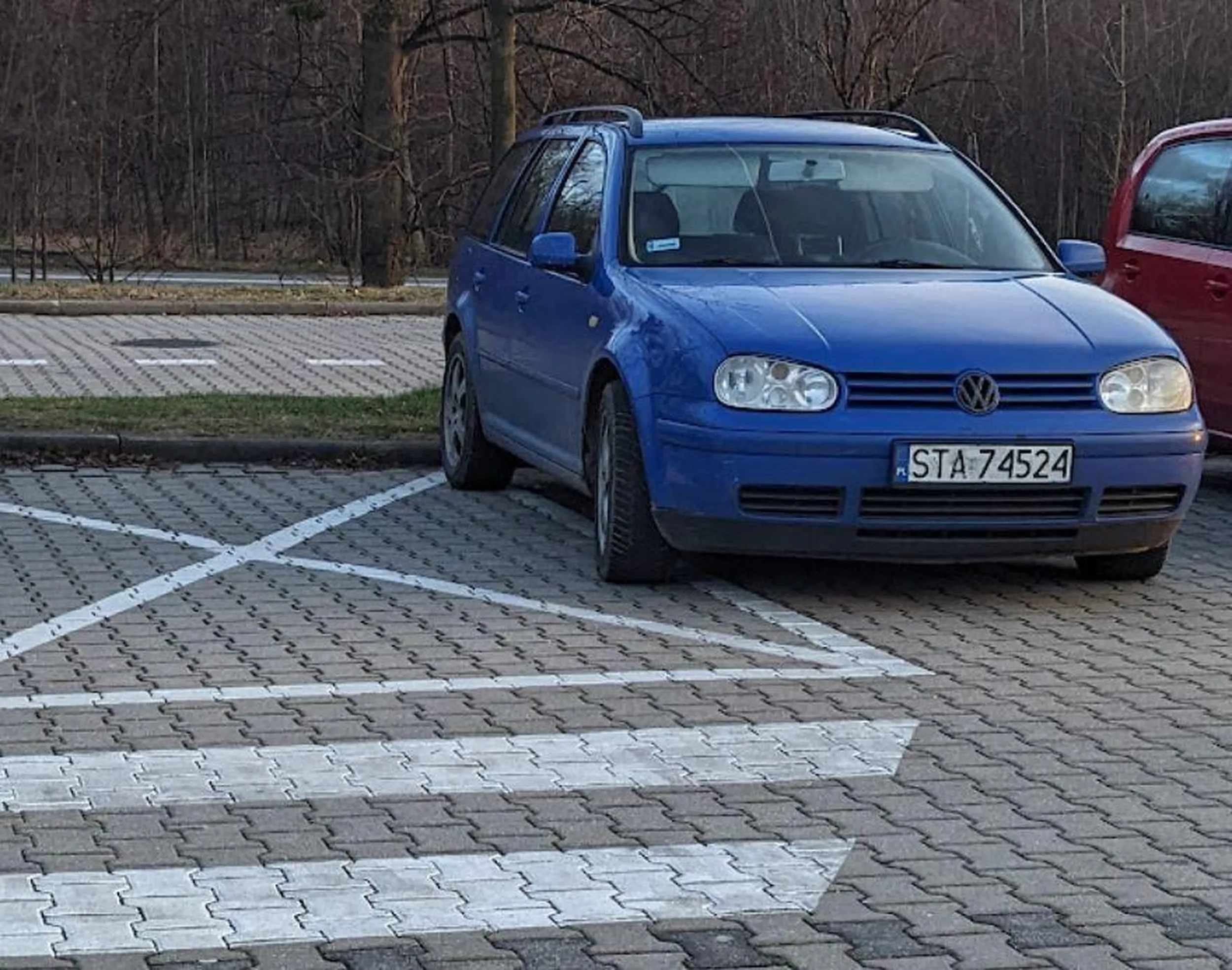 Linie zostały z pewnością dla zabawy ułożone w kopertę i dla mistrza kierownicy nie ma to znaczenia. Może dodatkowe lekcje z parkowania wykupić?