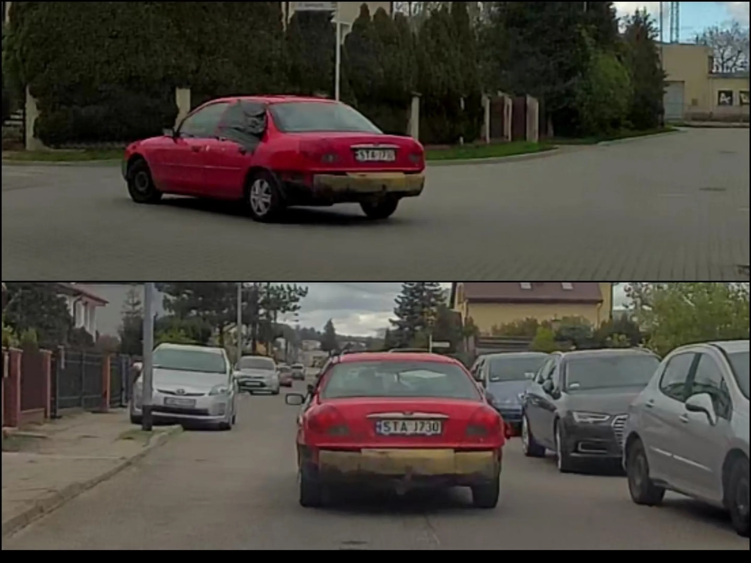 Że to codziennie jeździ po Redzie i okolicy