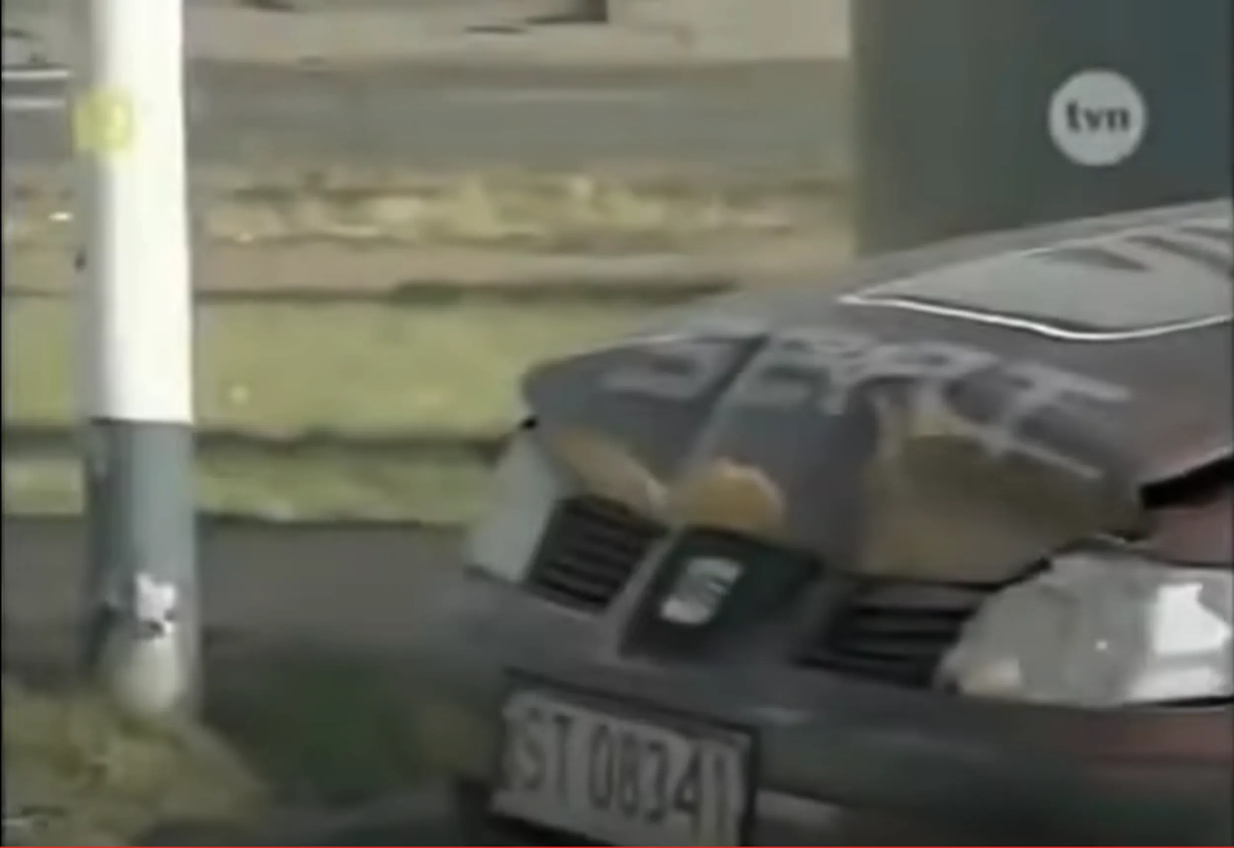 Seat podczas nauki jazdy uderza w Poloneza