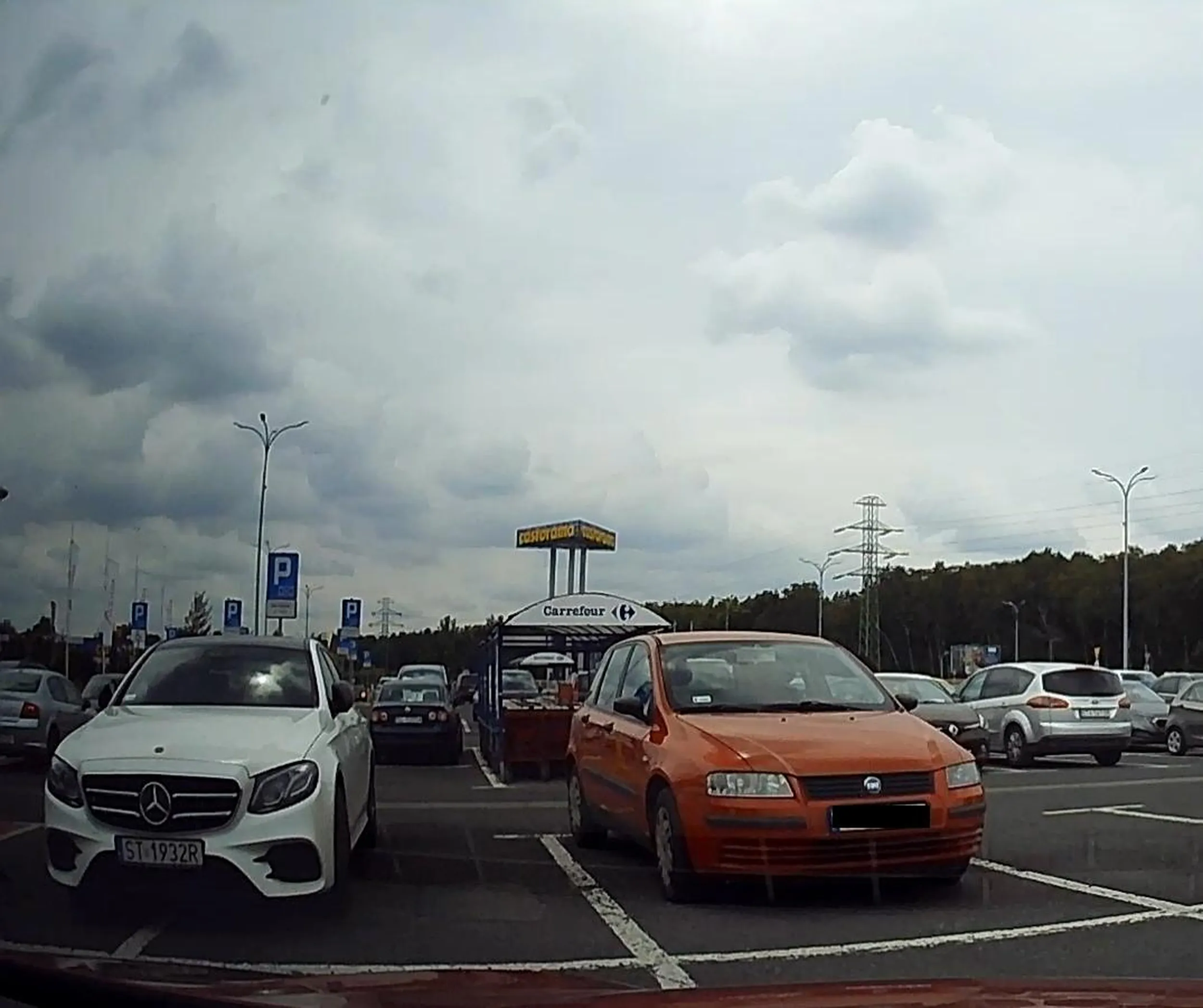 Parkowanie ślepego samoluba