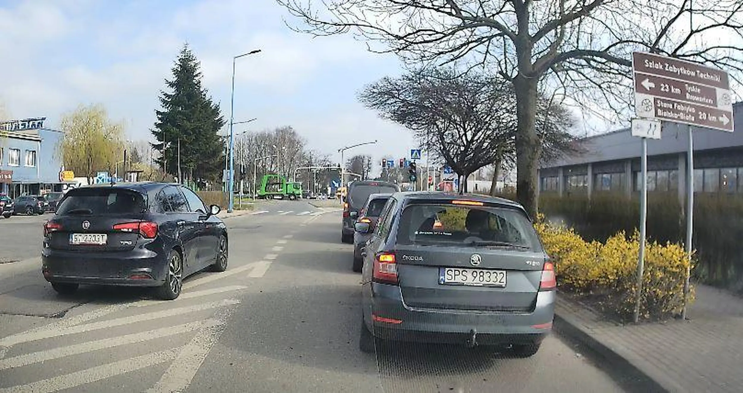 wyjątkowo niecierpliwy kierowca