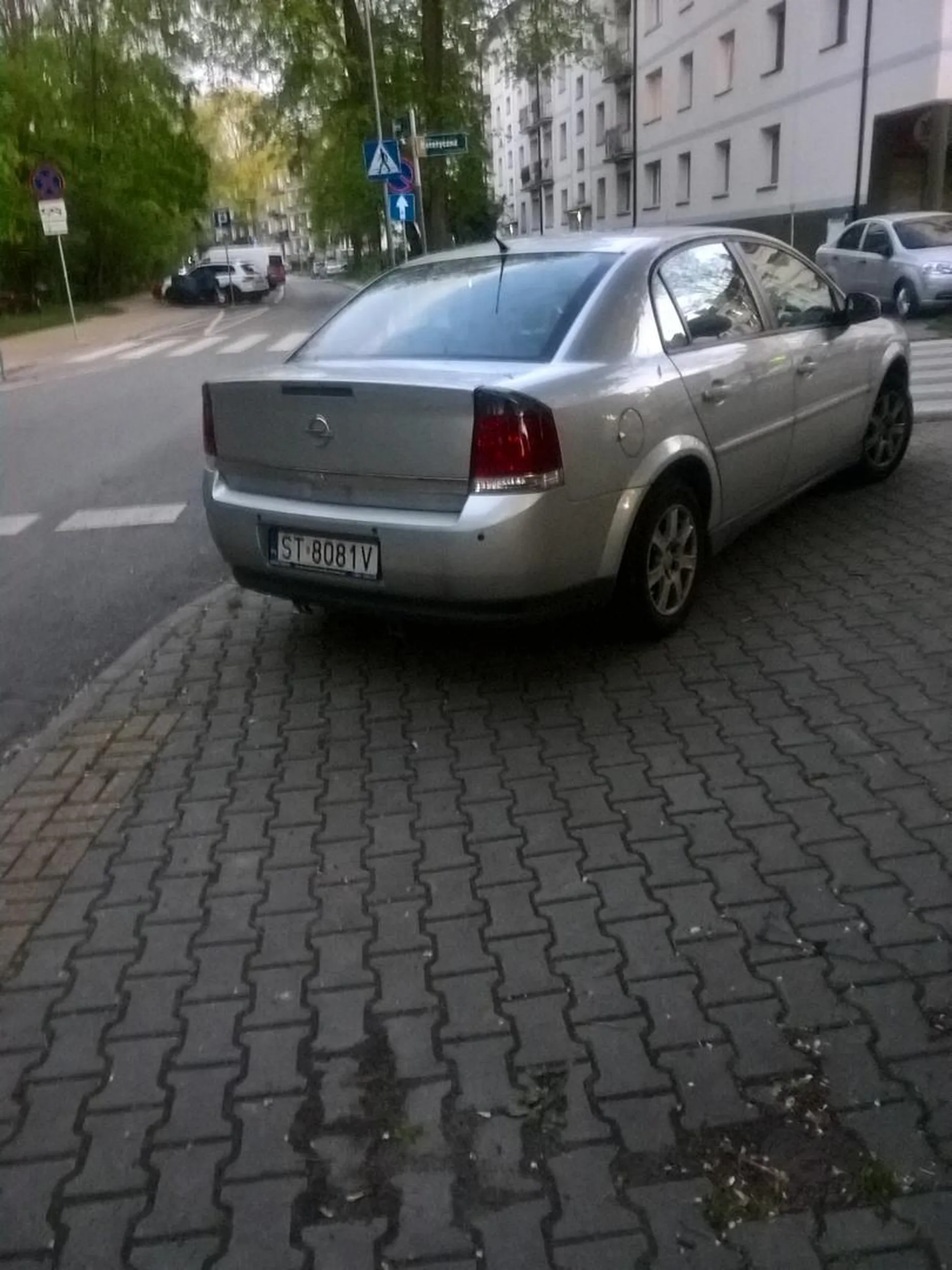 Zasłaniasz na równorzędnym skrzyżowaniu 2 strony widzenia. Dla tych co mają po prawej ręce pas ruchu i tych co skręcają w prawo i muszą spojrzeć dla bezpieczeństwa w lewo. Byle, że zaparkowany i "co mnie inni obchodzą".