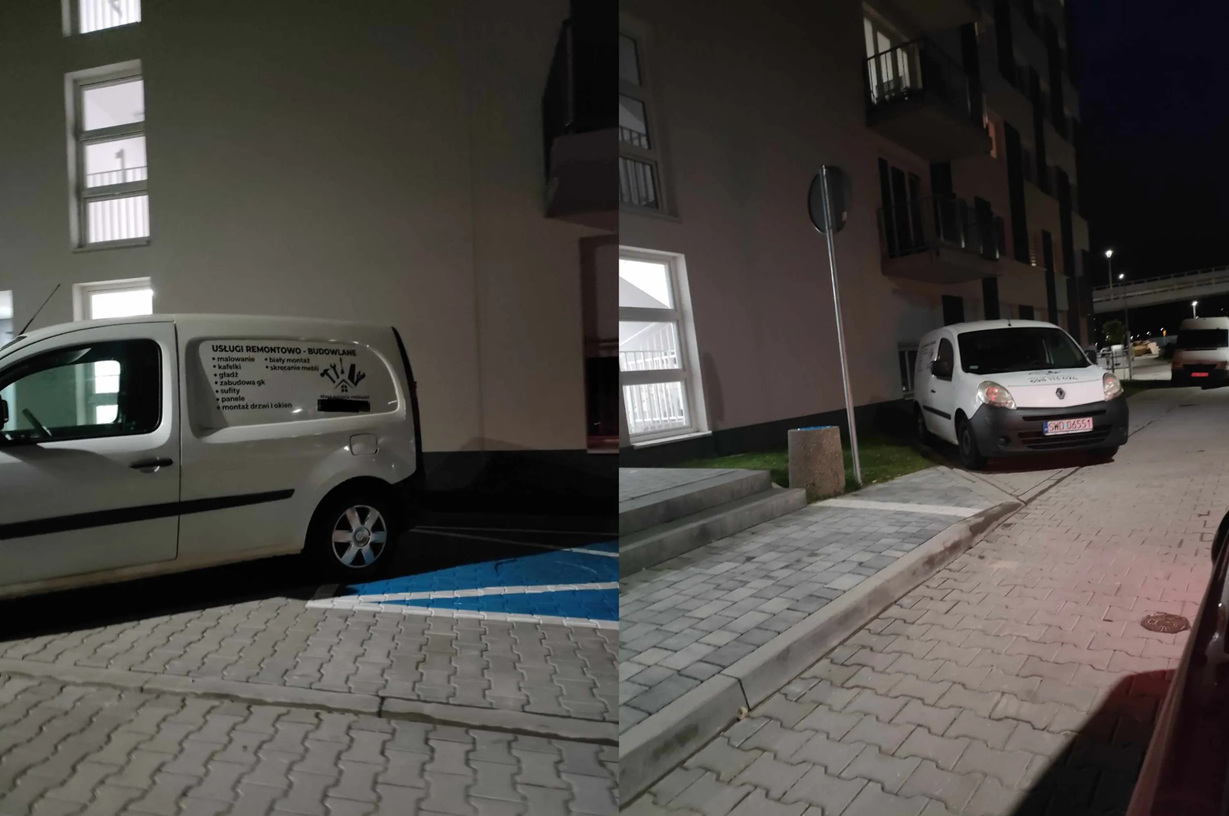 Dziwny koleś. Jeździ po osiedlu z 2-3 krotnie wyższą prędkością niż dozwolona. Przeszkadza mu, że ktoś jadący przed nim parkuje, bo się jaśnie Pan śpieszy. Na koniec jeszcze staje w miejscu niedozwolonym, częściowo dla niepełnosprawnych Chociaż to może trzeba mu wybaczyć, po kontakcie z osobnikiem można przypuszczać, że pod czapką nie do końca zdrowo...