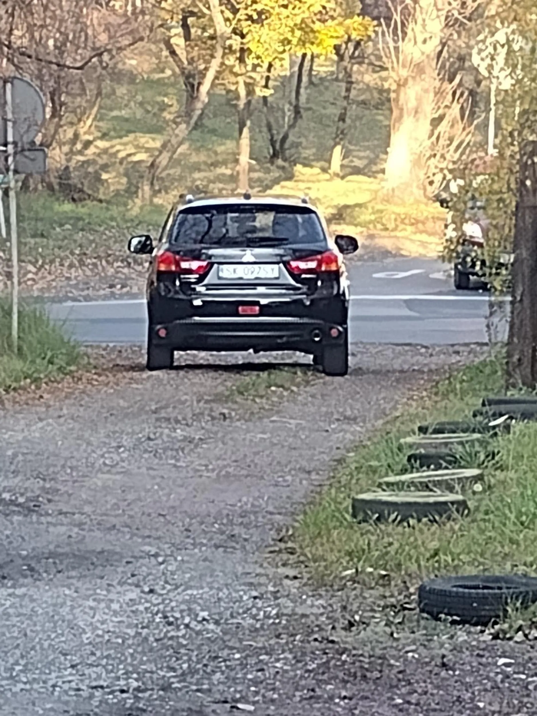 Blokada wjazd/wyjazd z posesji pomimo znaku na wjeździe