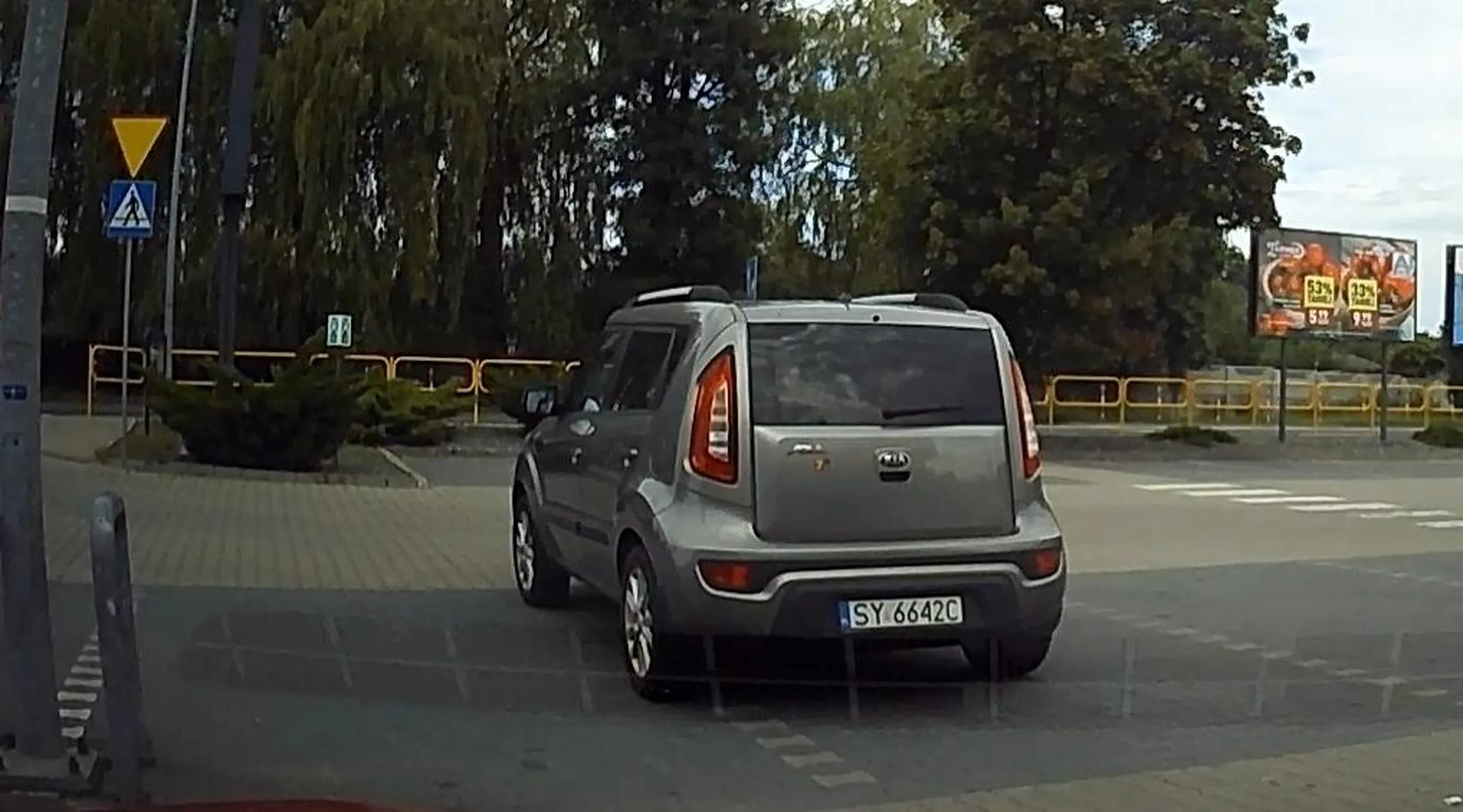 Parkowanie samolubnego chama