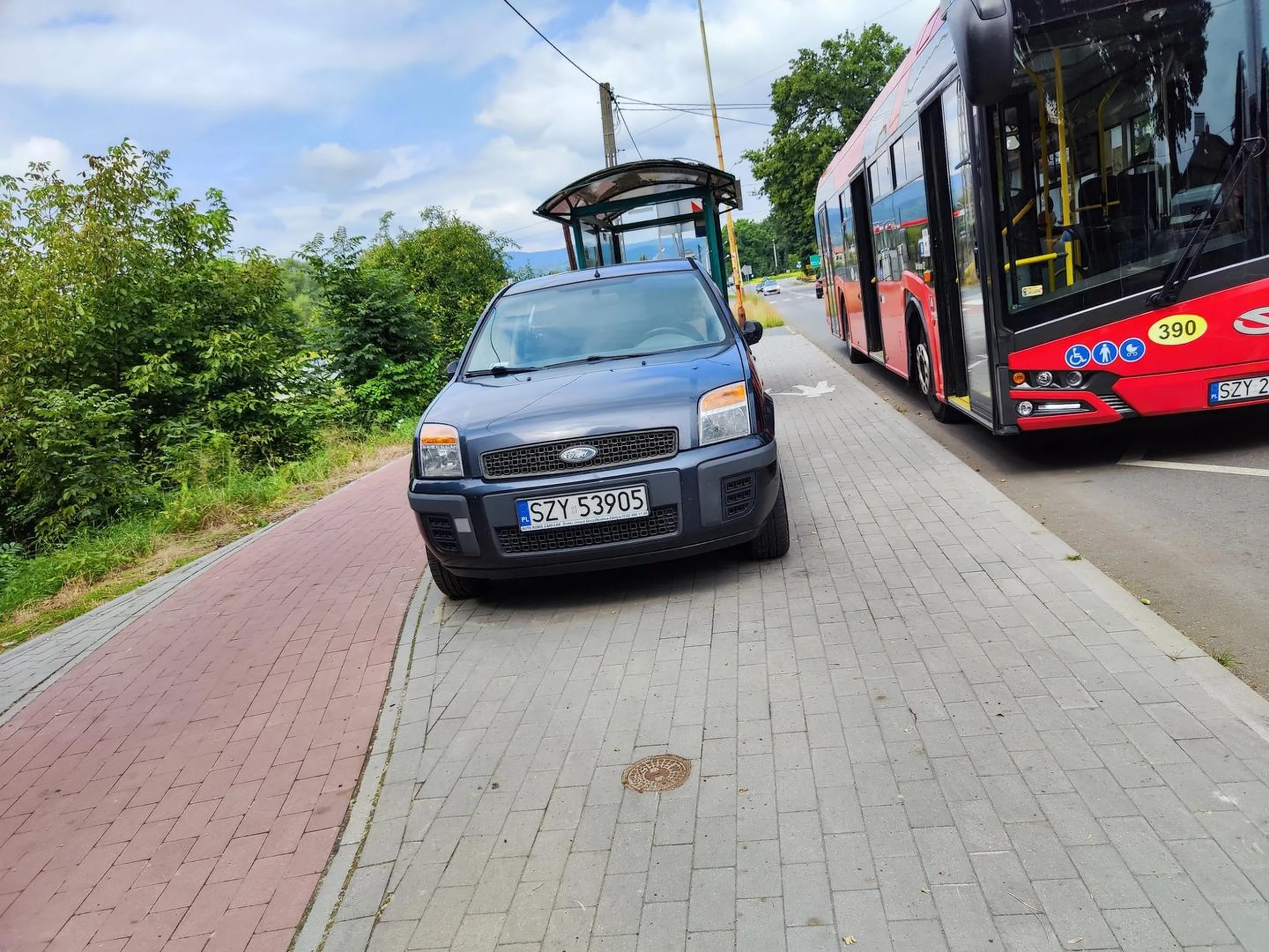 Czeka na autobus?