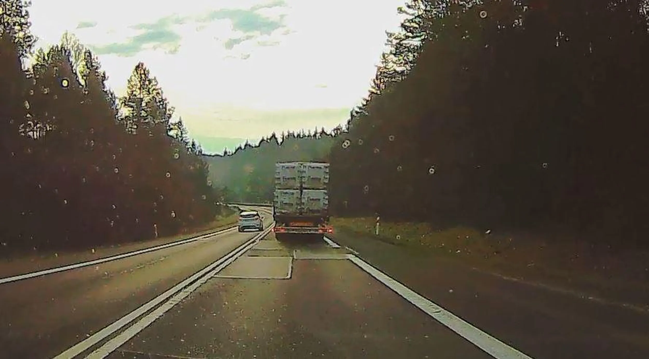 Eleganckie wyprzedzanie (które oczywiście nie dało nic xD).