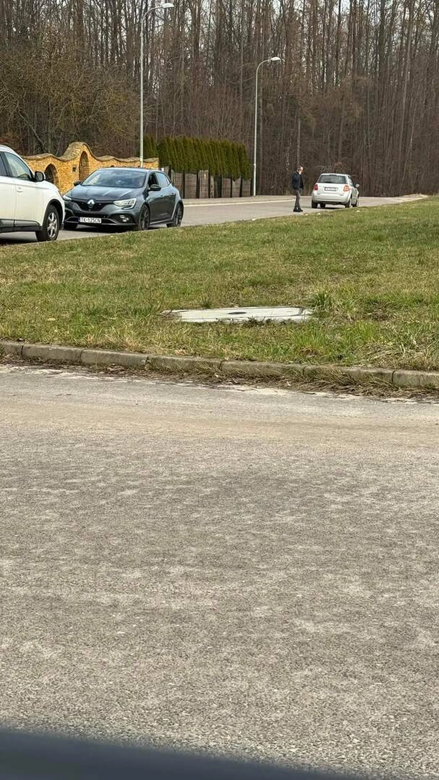 tajniaki meganka rs psy dostaly tylko szare nudne kolory, jak jakis fajny to mozna sie scigac