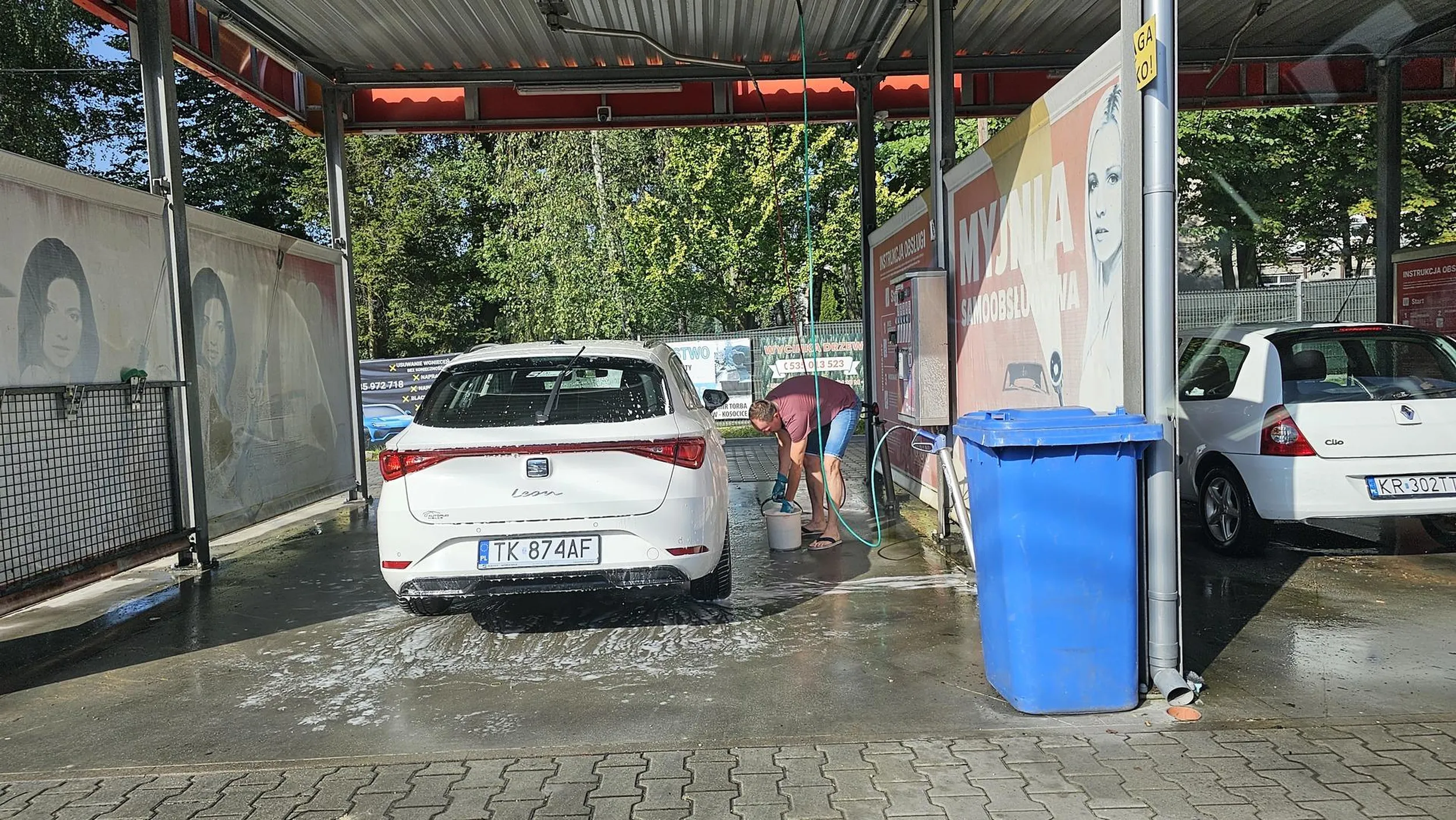 Przestan dziadowac na myjni.