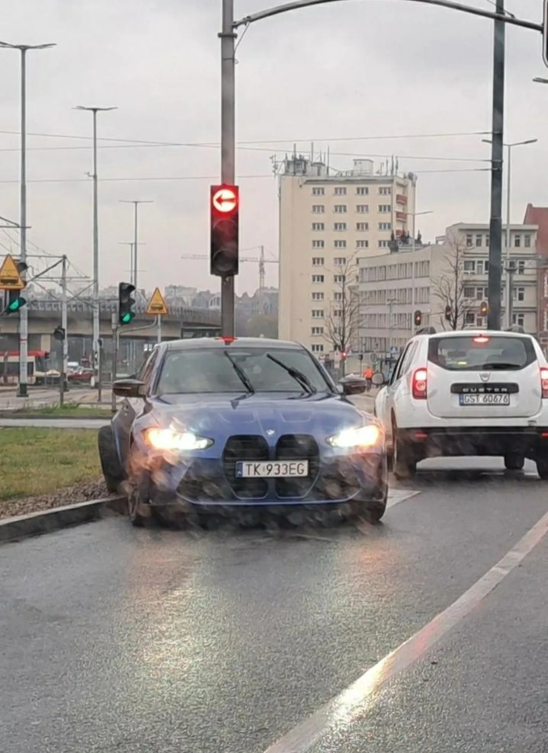 Panie drifterze, tam nie można parkować