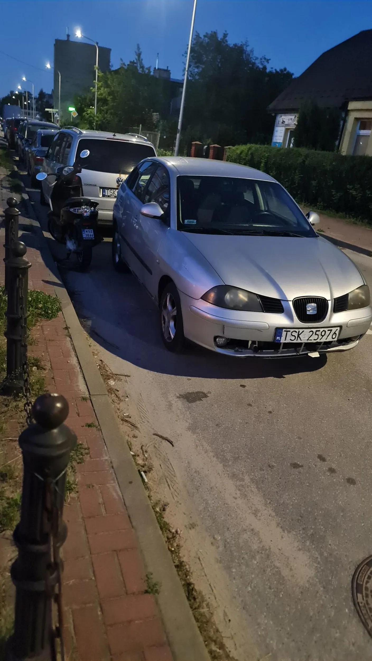 Naucz się parkować. Pozdrawiam