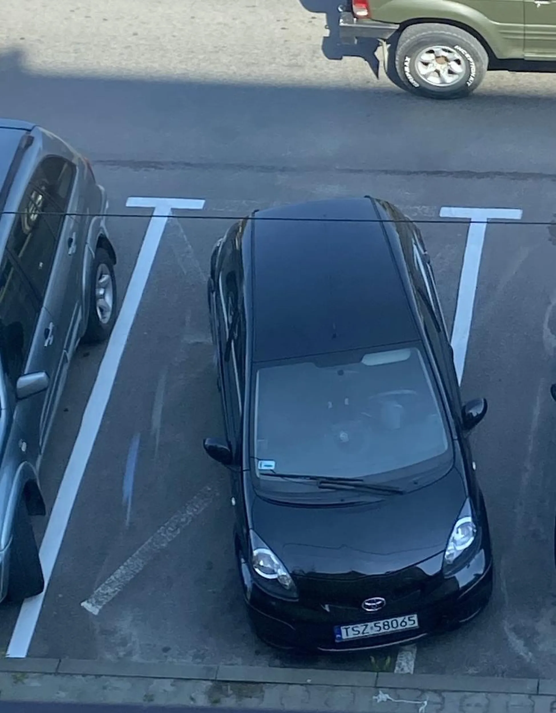 Proszę nauczyć się parkować ?