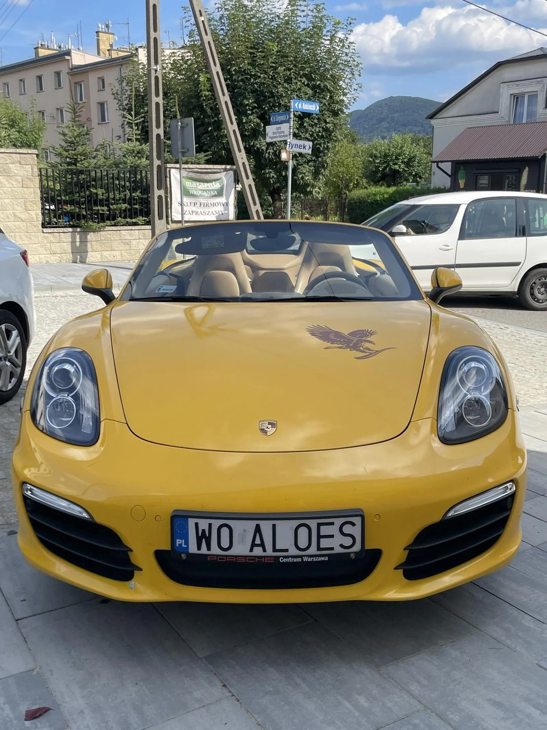 Zajebiste Porsche ale wydech trochę nie oddaje