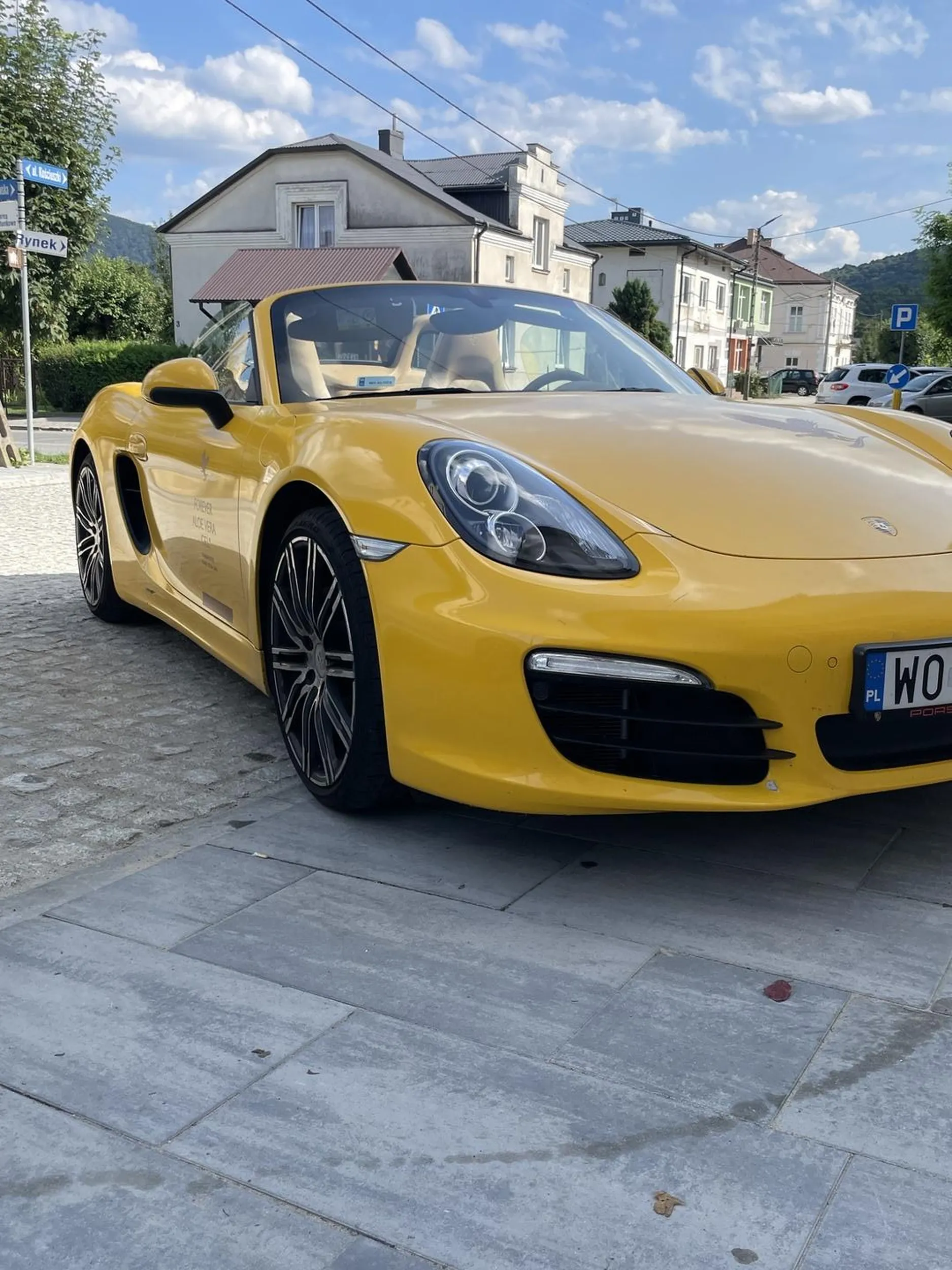 Zajebiste Porsche ale wydech trochę nie oddaje