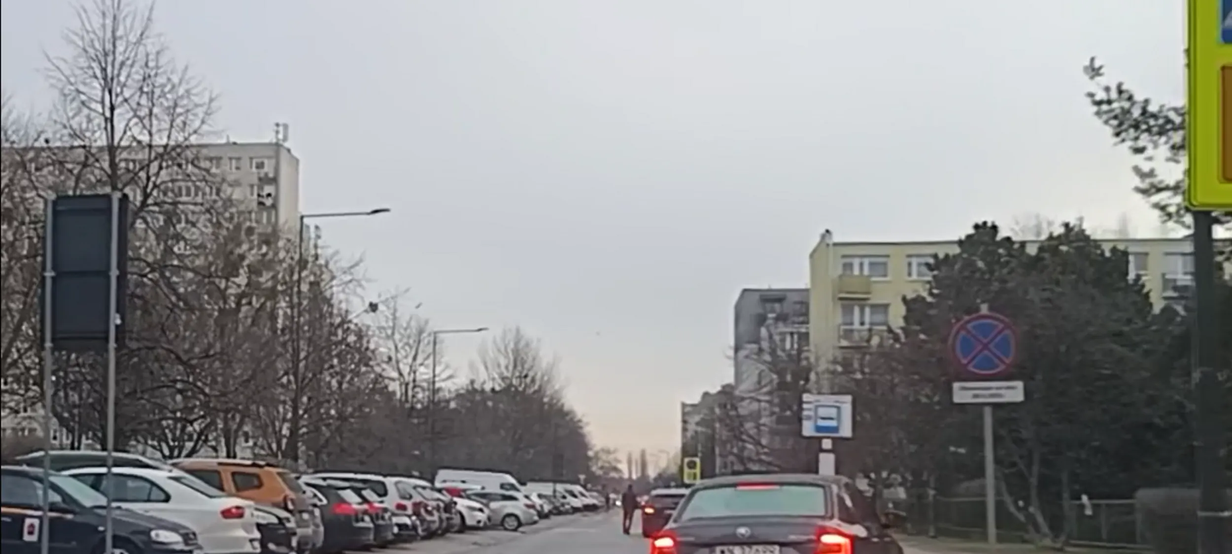 Parkuje na ulicy gdzie jest zakaz zatrzymywania się i postoju B-36