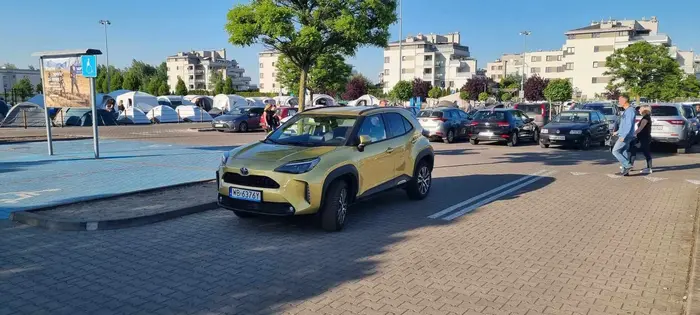 Gratuluję doboru miejsca parkingowego