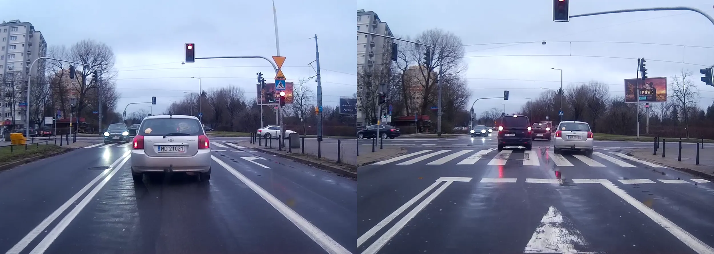 W środku dziecko i durne naklejki, że to wszyscy dookoła mają na niego uważać bo wiezie dziecko, a przejeżdża na czerwonym świetle. I to nie żadne późne żółte. Paliło się dobre 3 sekundy, a on praktycznie stał, ale ruszył i pojechał jakby miał zielone