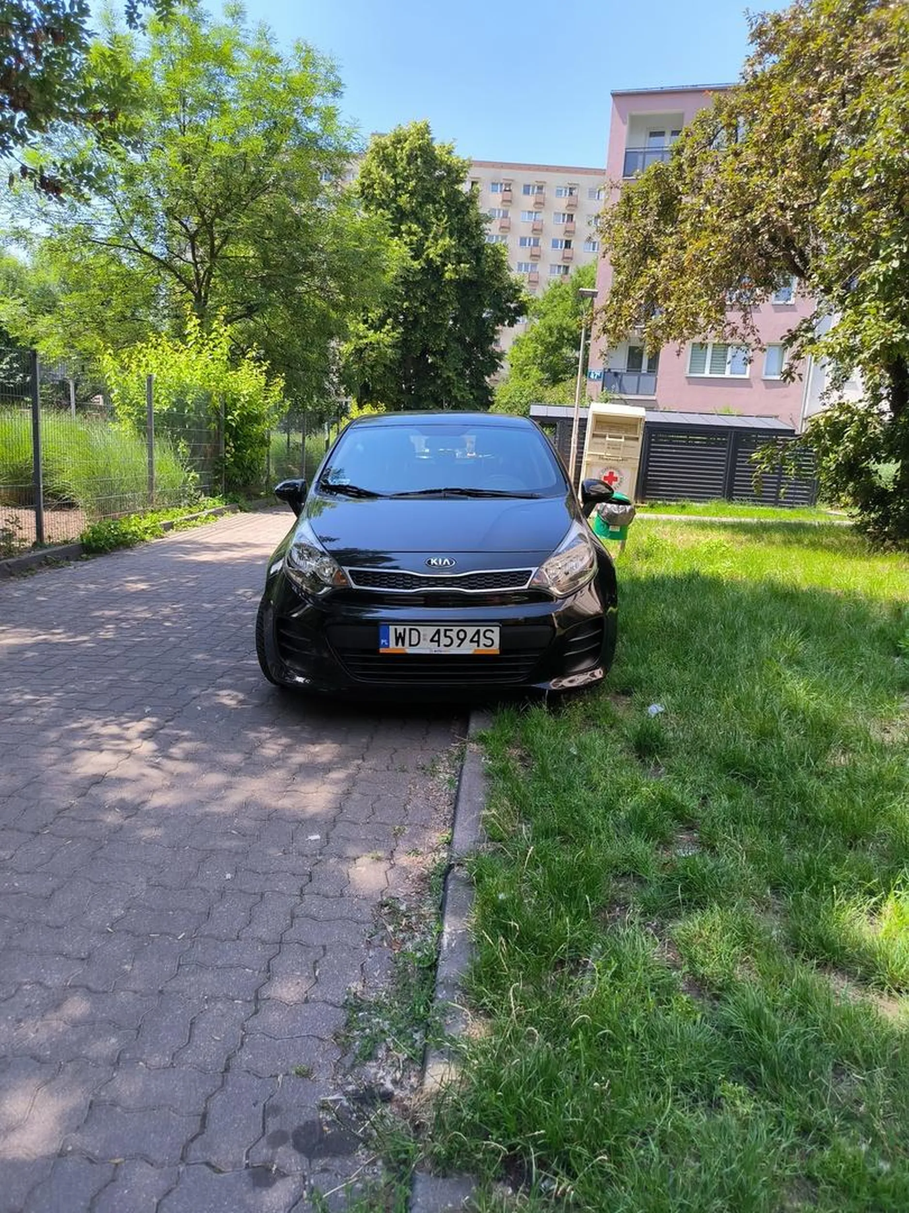 W ogrodzie sobie tak parkuj