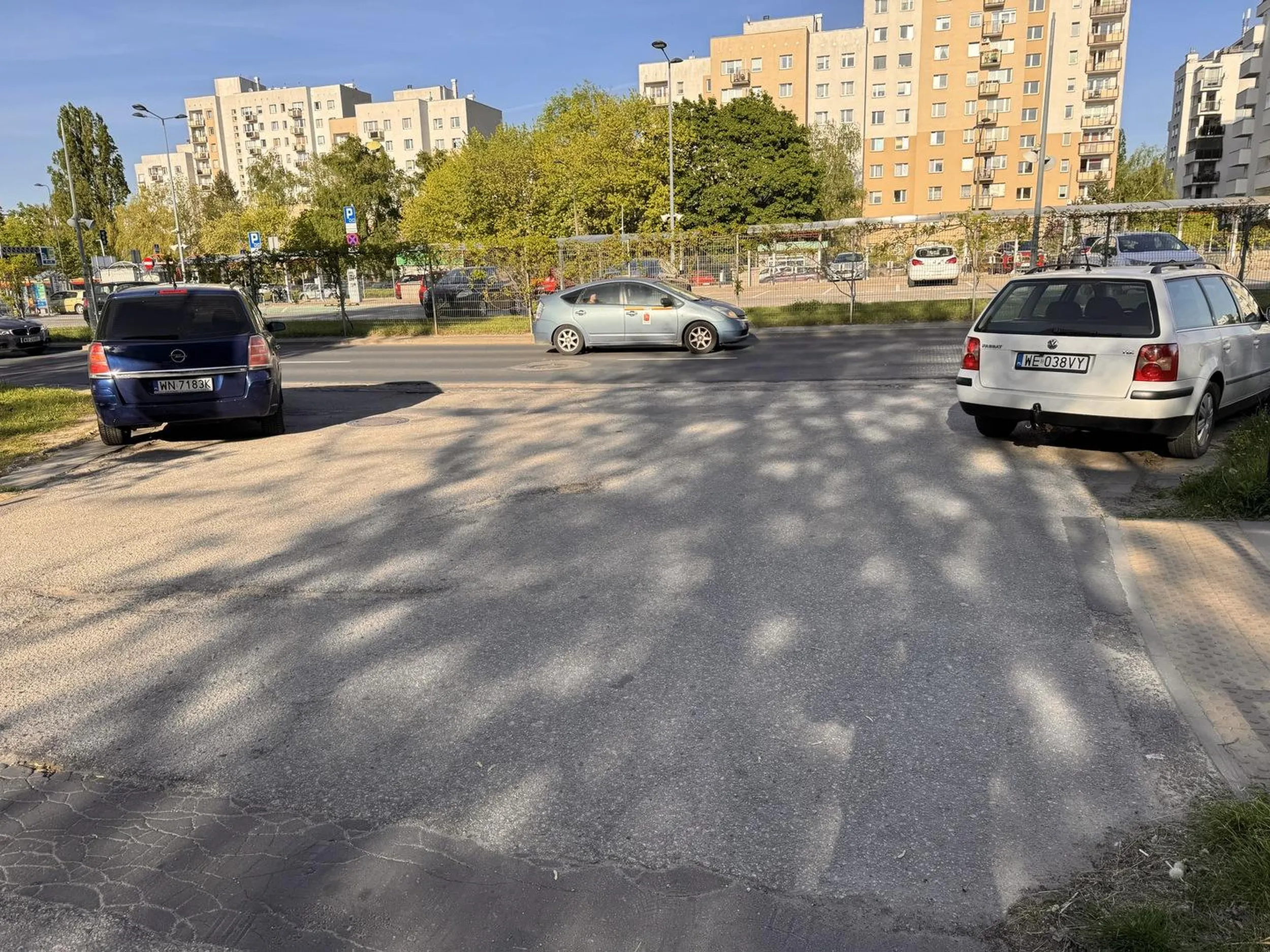 Utrudniony wjazd na osiedle