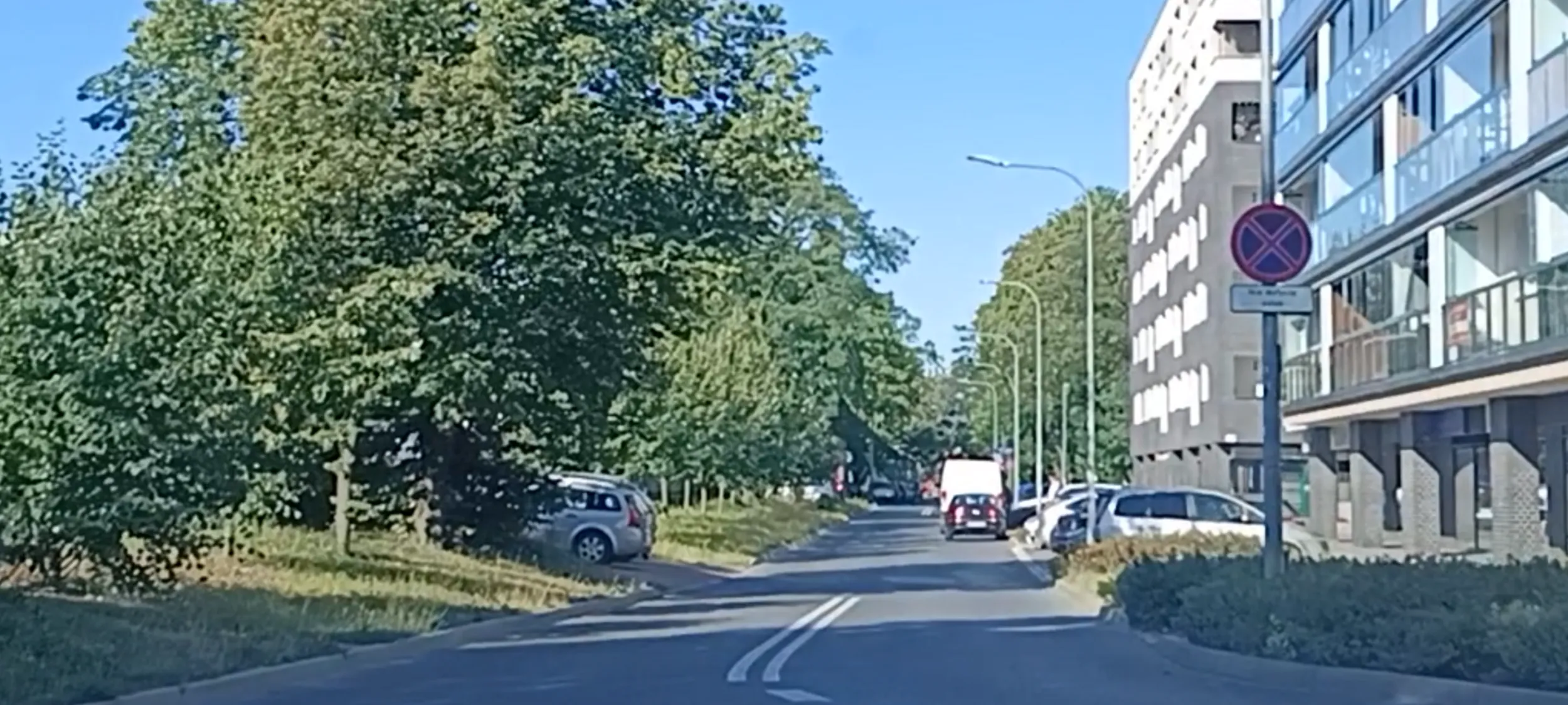 Chamsko parkuje na zakazie