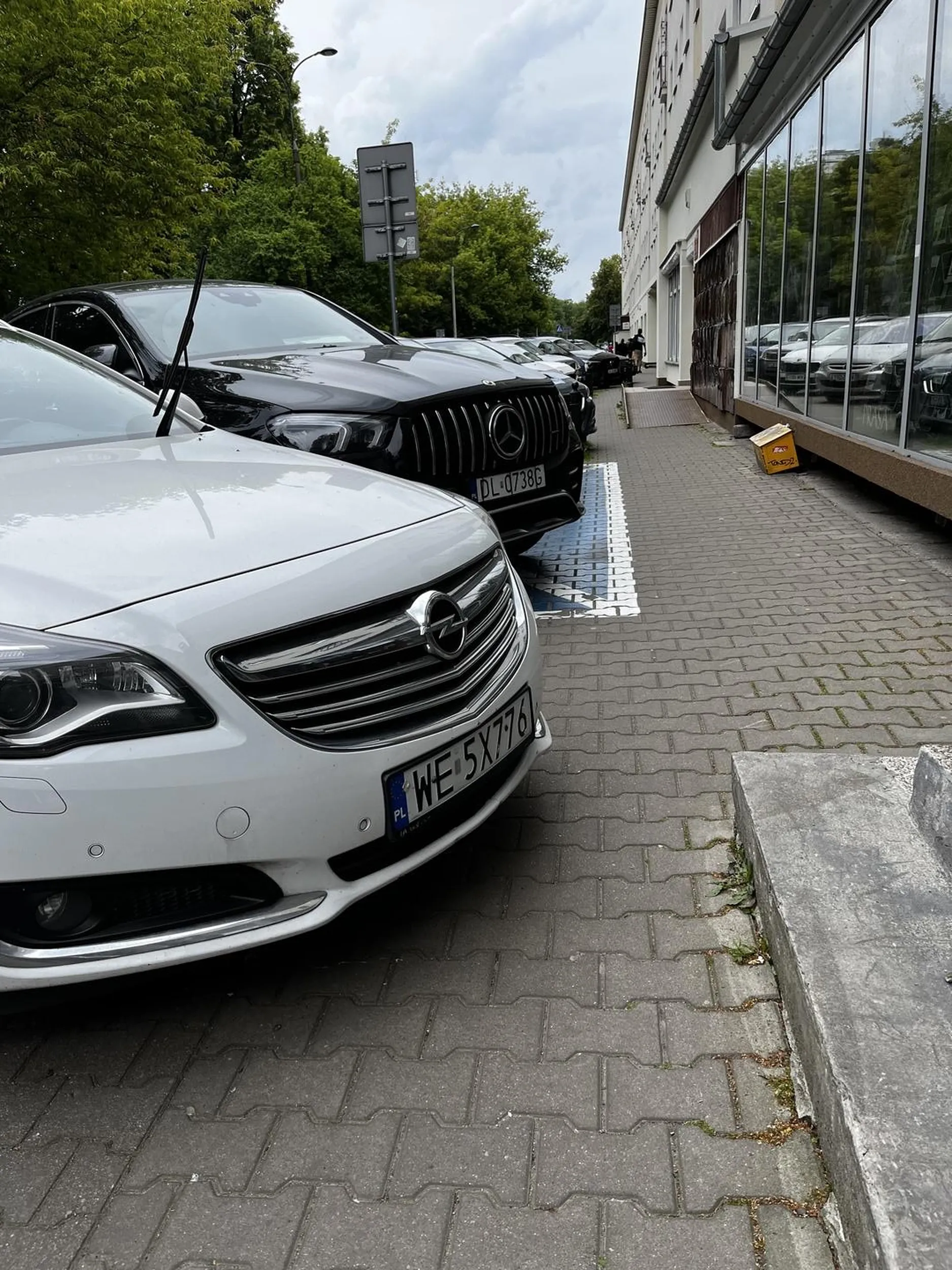 Właściciel intelektualne nie przewyższa małego dziecka, które wie ile to jest metr. Tutaj - wyraźne braki… babcia na wózku użyła sformułowania SKRETYNIAŁY ale to już się wydaje zbyt wyszukane. Pięknie by wyglądał szlif wózka bądź klucza na białym lakierze. Może ktoś niepełnosprawny kiedyś nie wytrzyma