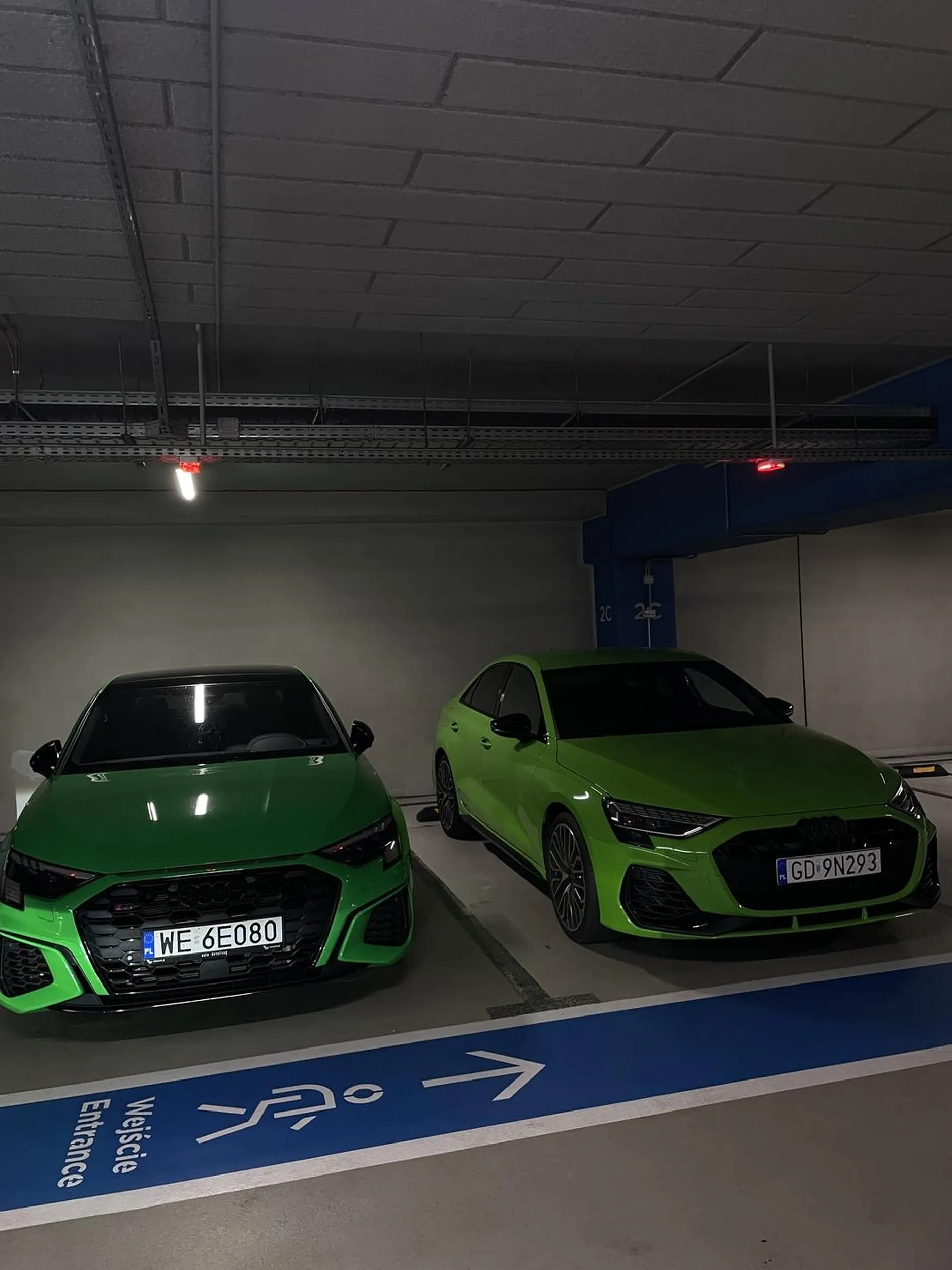 Pozdro z zielonego s3 obok:) fajnie to wyglądało ?